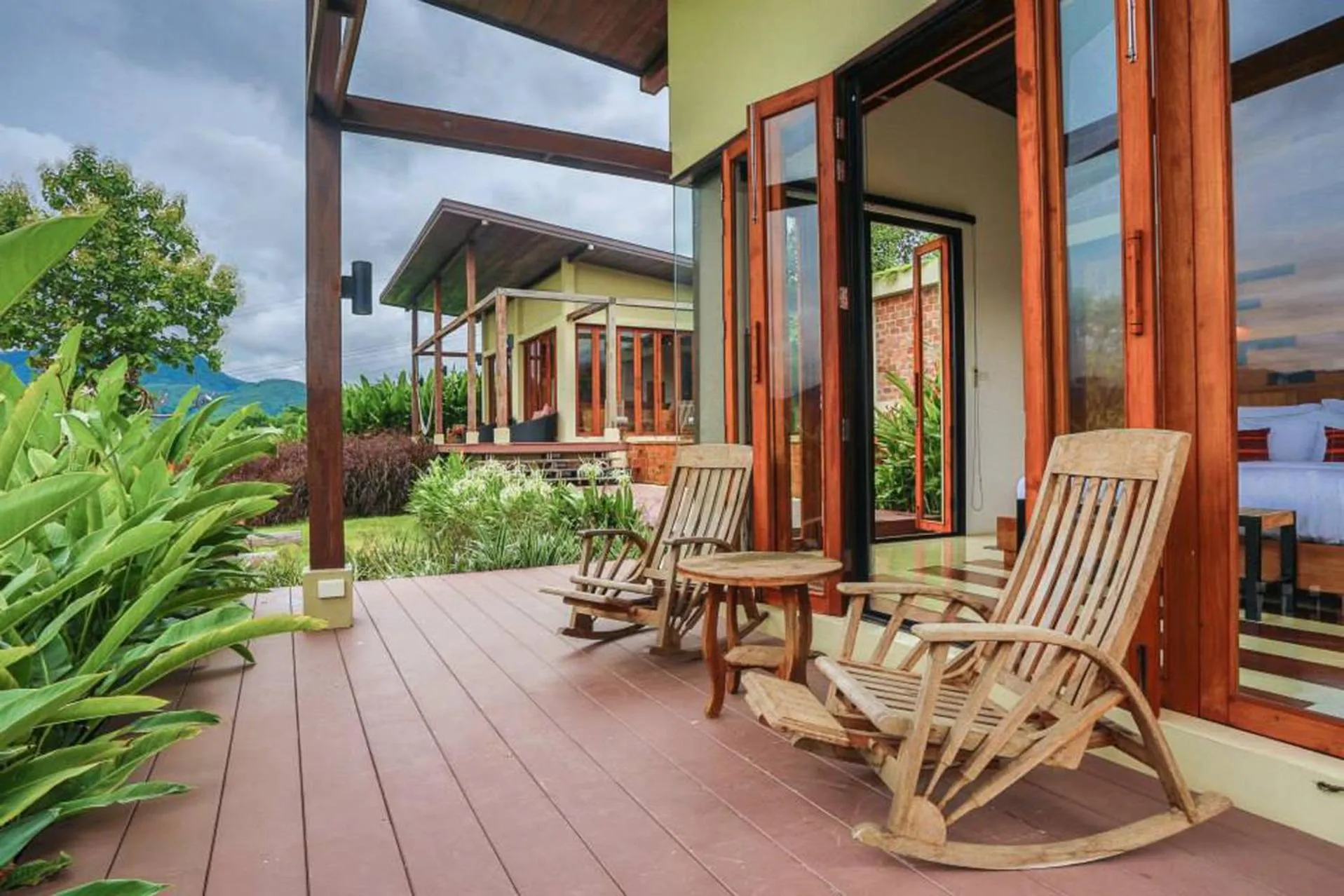 Seating area in Puripai Villa