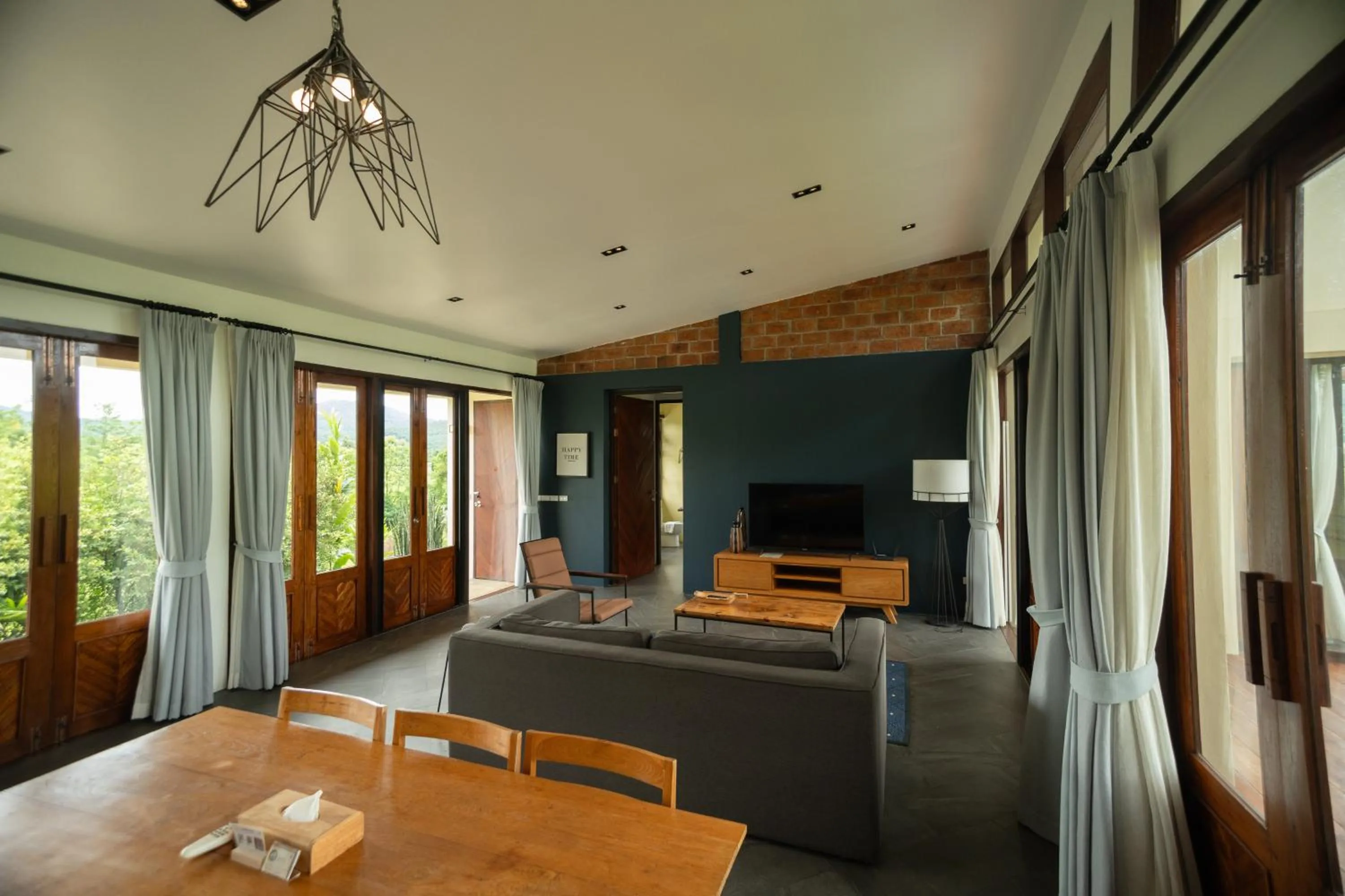 Living room in Puripai Villa