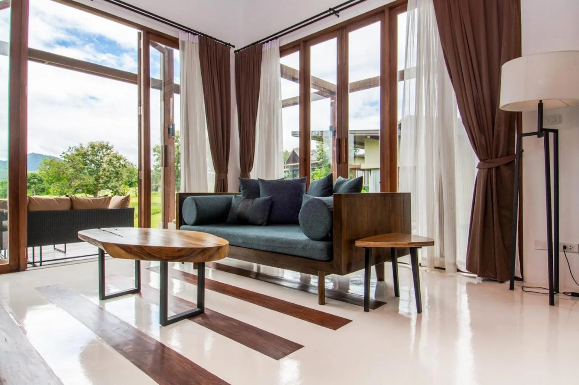 Living room in Puripai Villa