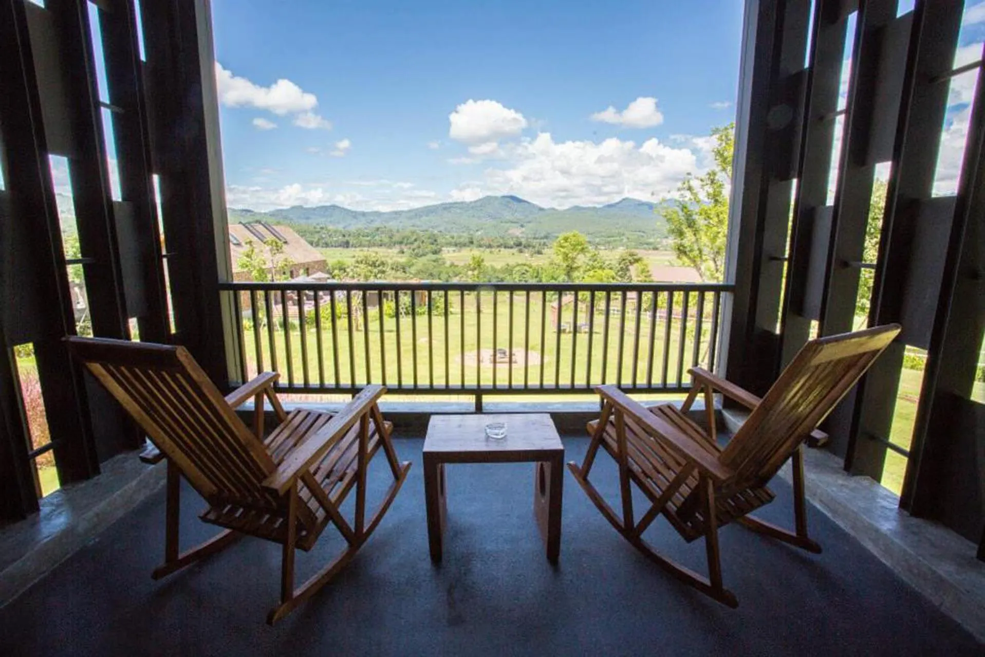 Seating area in Puripai Villa