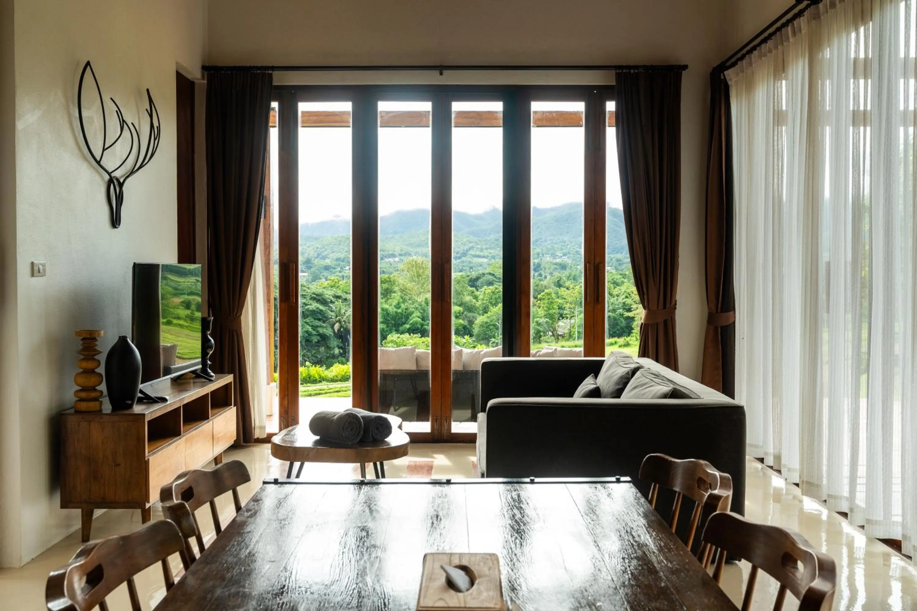 Living room in Puripai Villa