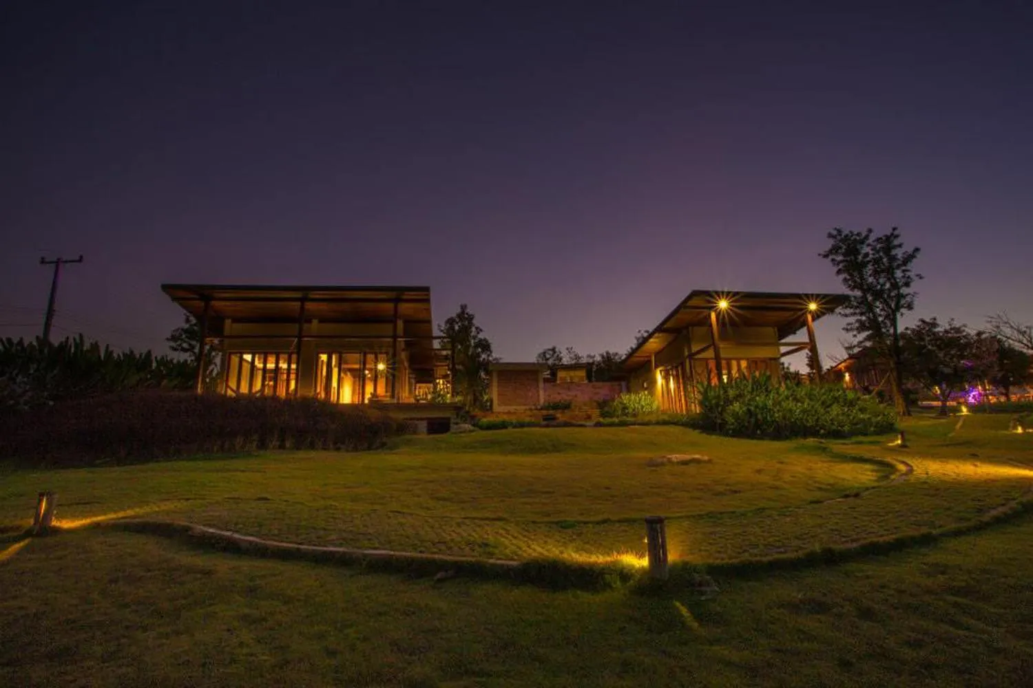 group of guests in Puripai Villa