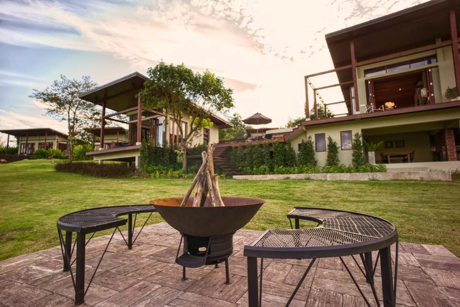 Garden in Puripai Villa