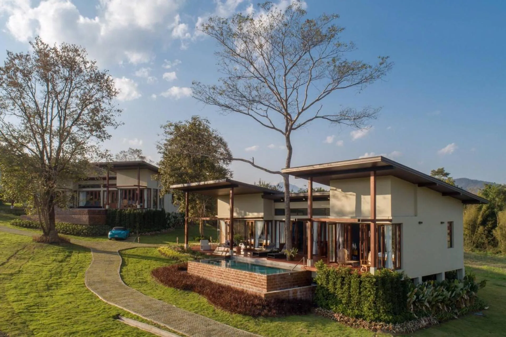 Garden in Puripai Villa