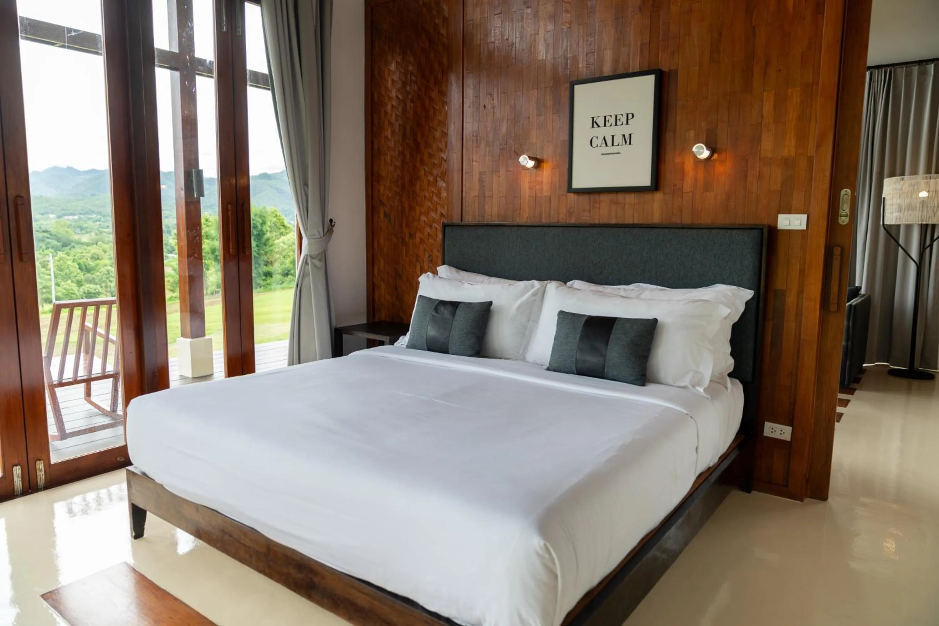 Bedroom, Bed in Puripai Villa