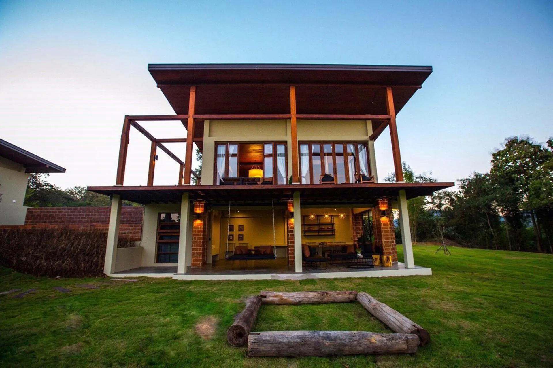 Garden in Puripai Villa