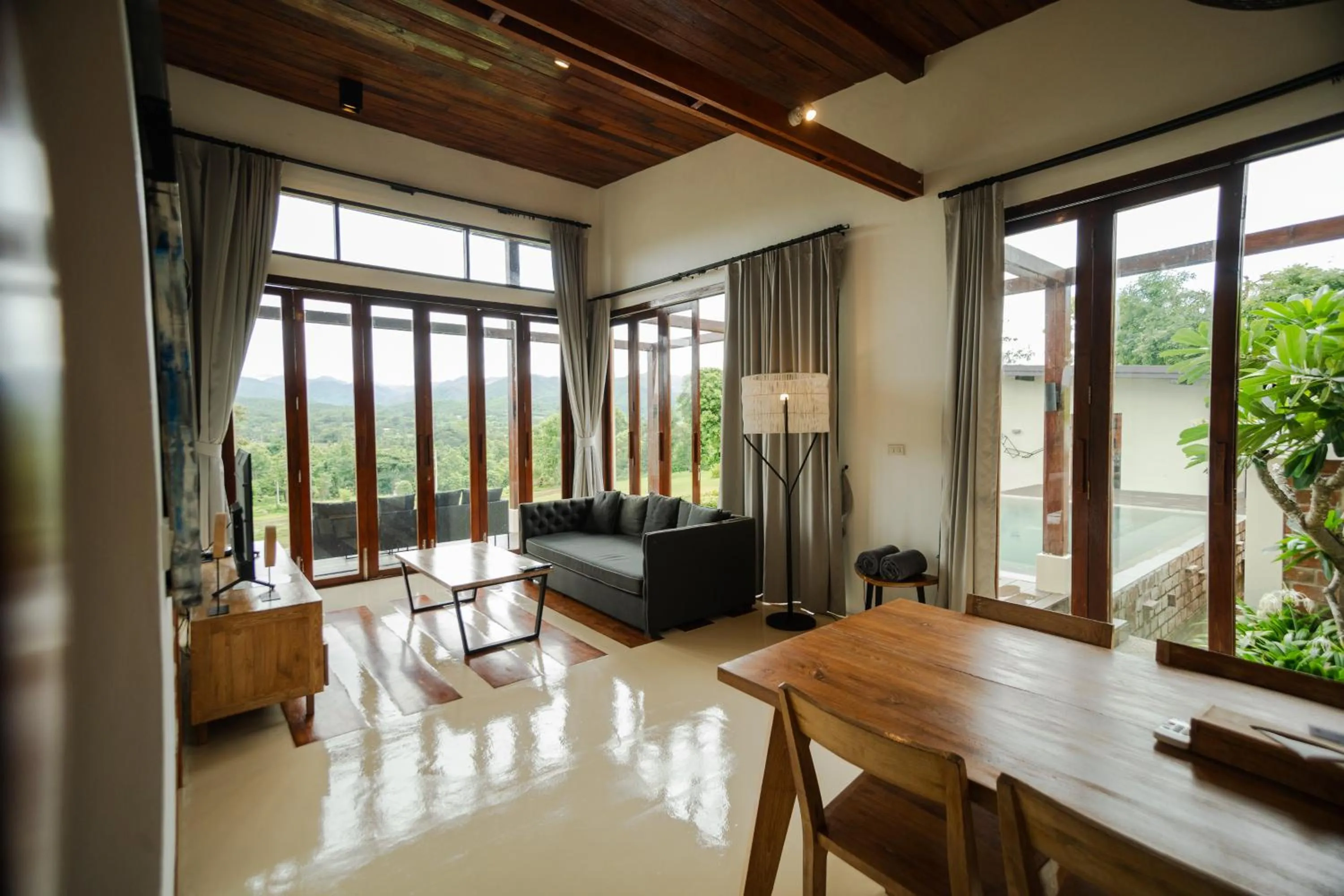 Living room in Puripai Villa