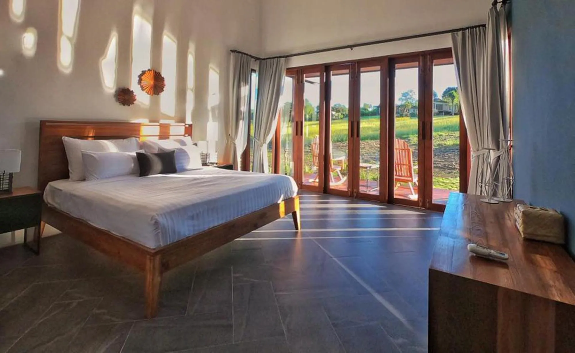 Bedroom, Bed in Puripai Villa