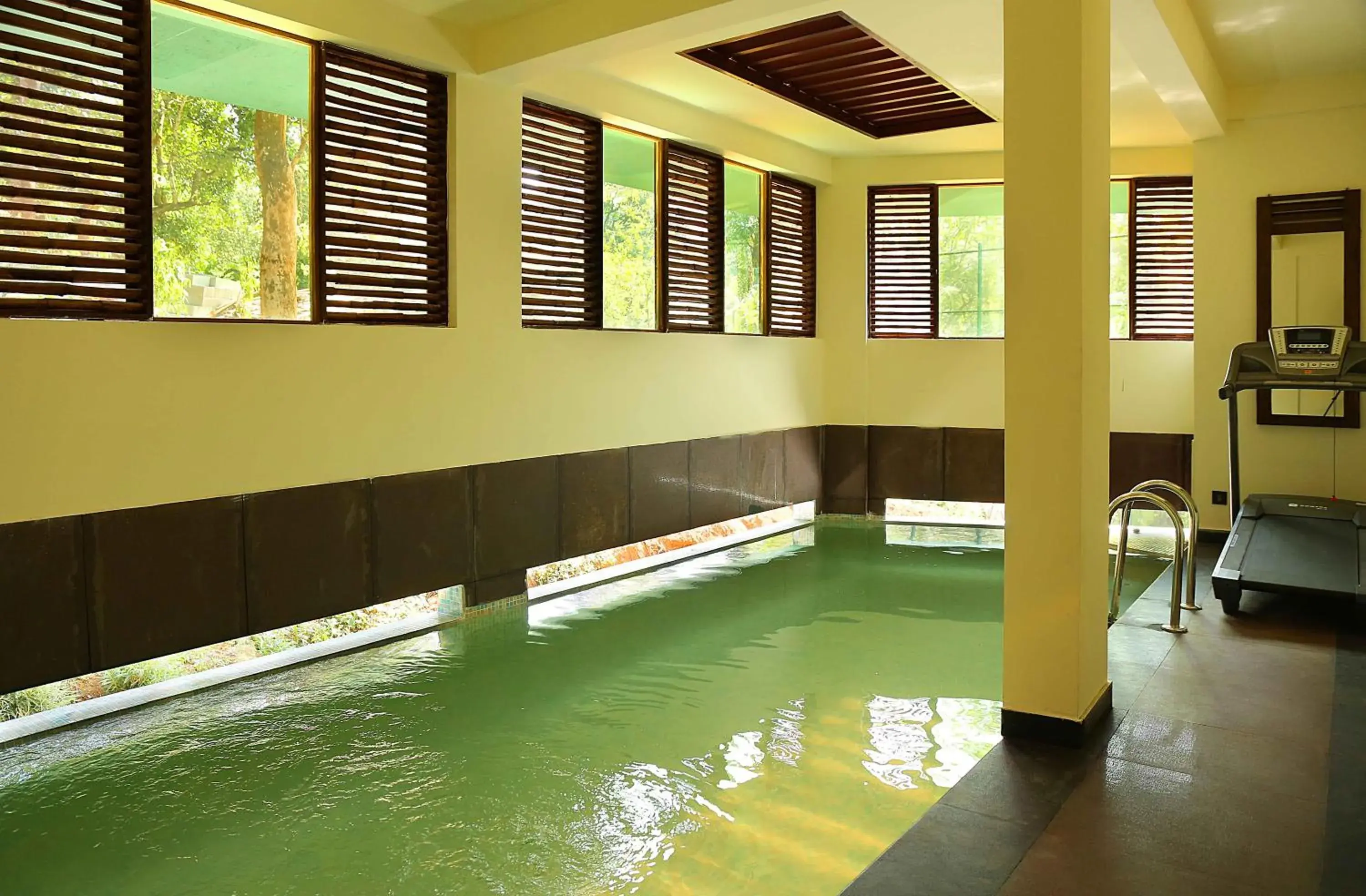 Swimming pool in Vythiri Village Swimming pool in Vythiri Village