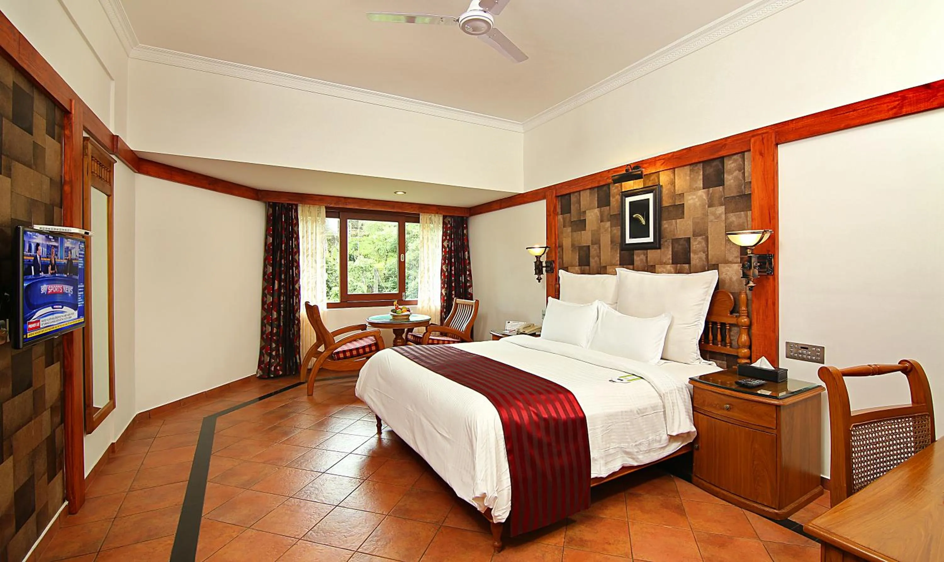 Bedroom, Bed in Vythiri Village