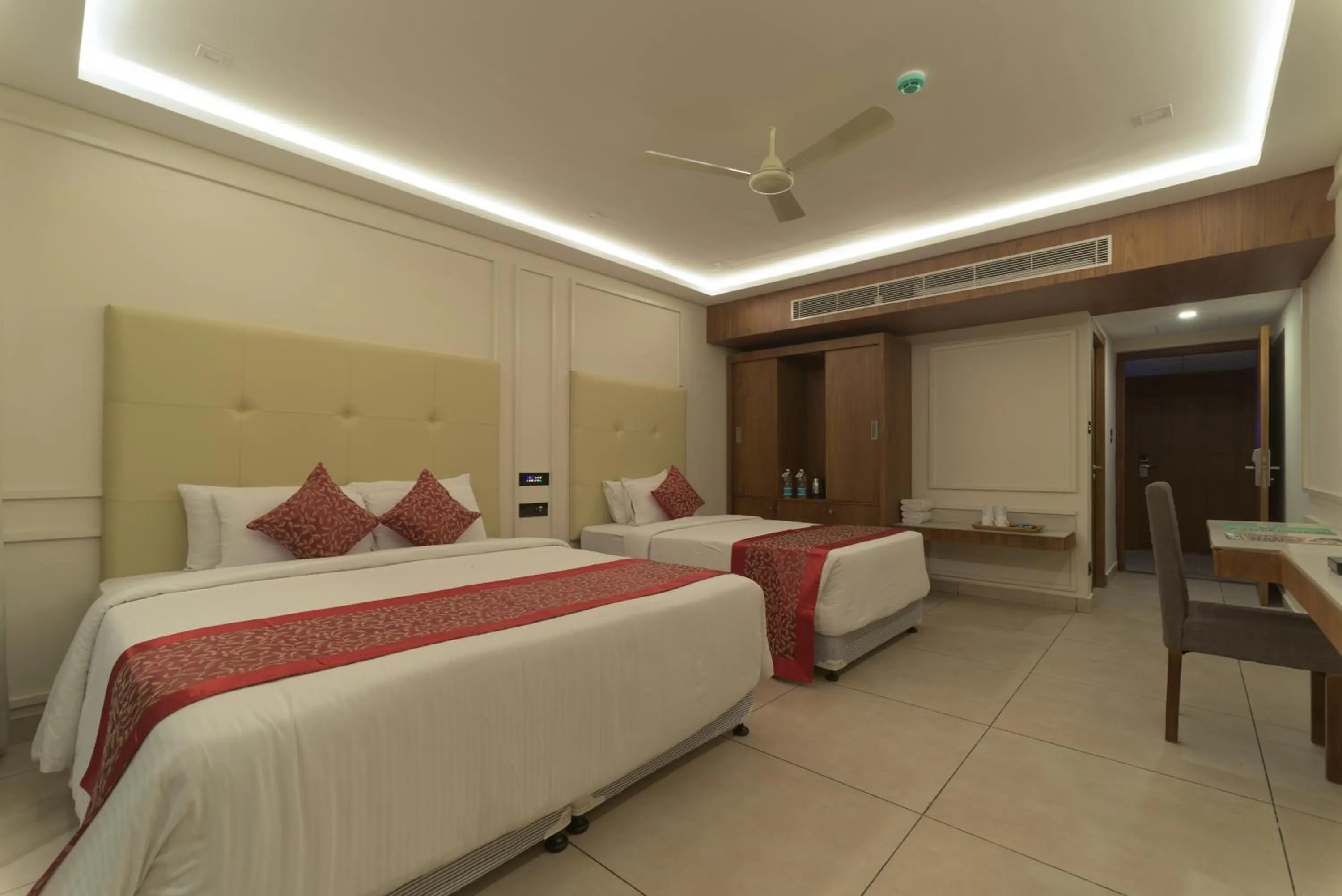 Bedroom, Bed in Vythiri Village