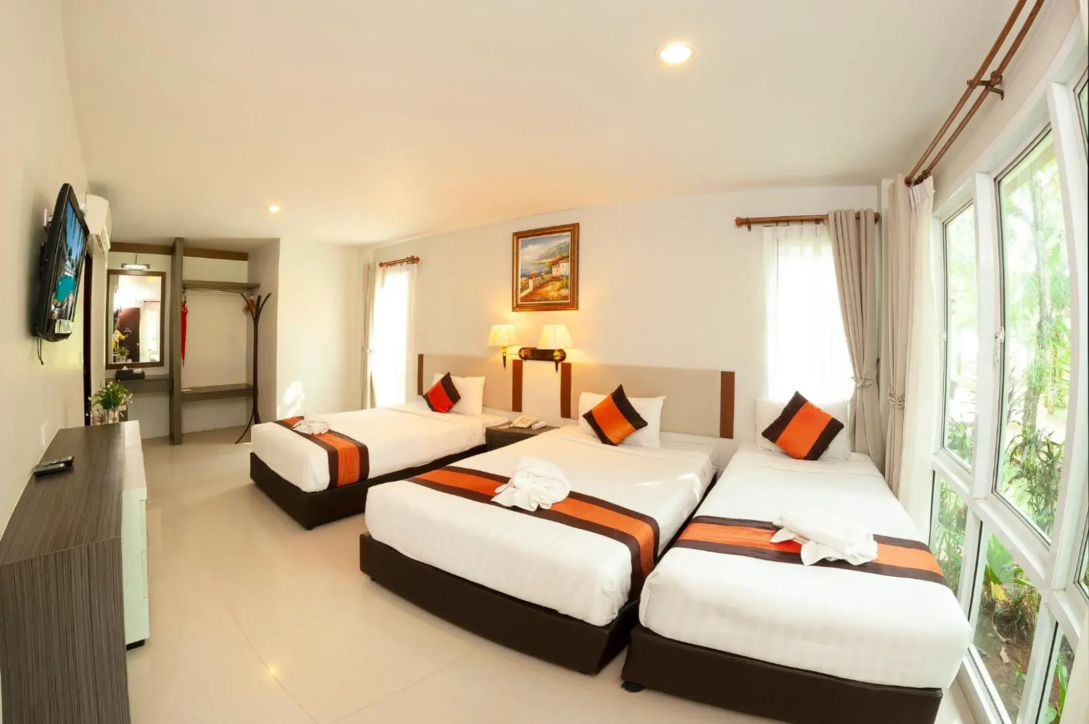 Bed in Chaolao Cabana Resort Bed in Chaolao Cabana Resort