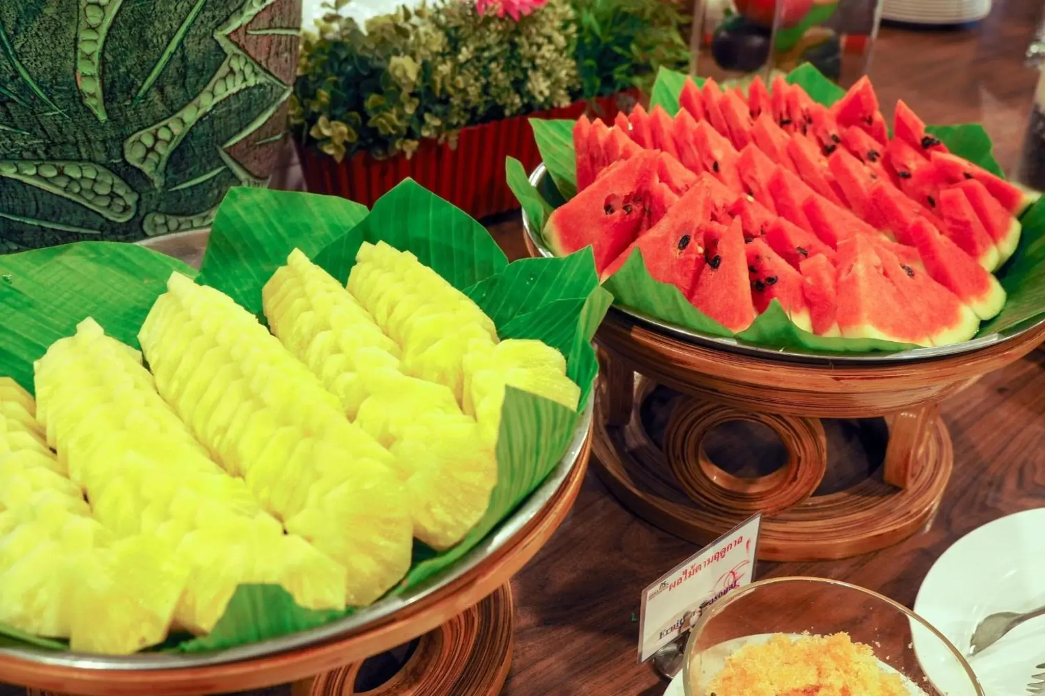 Breakfast in Chaolao Cabana Resort Breakfast in Chaolao Cabana Resort