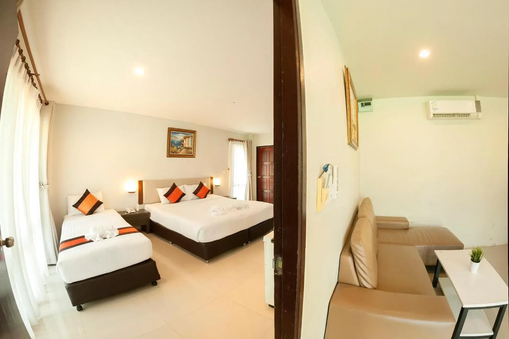 Bed in Chaolao Cabana Resort Bed in Chaolao Cabana Resort