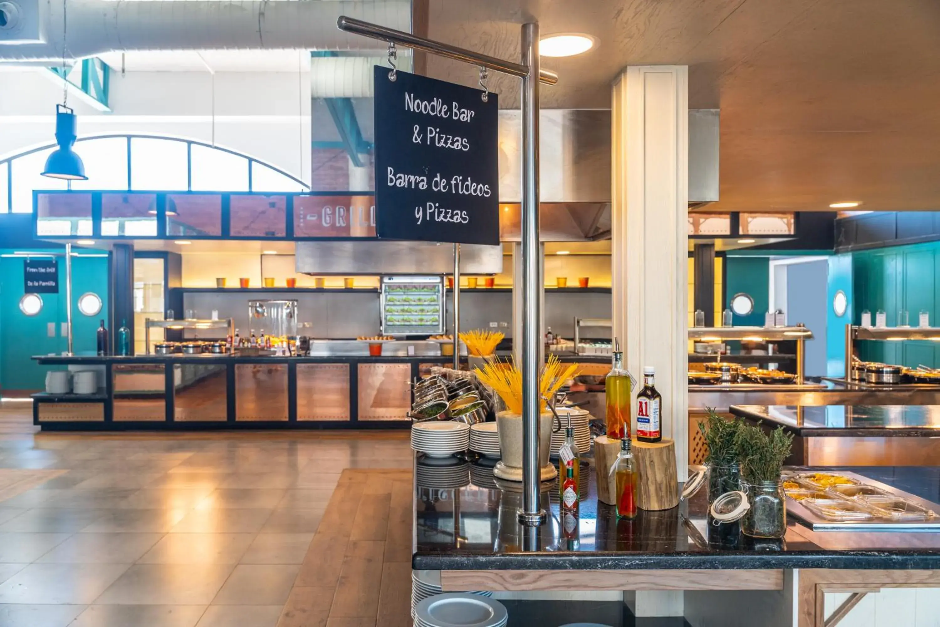 Food and drinks in Ocean el Faro Resort - All Inclusive Food and drinks in Ocean el Faro Resort - All Inclusive