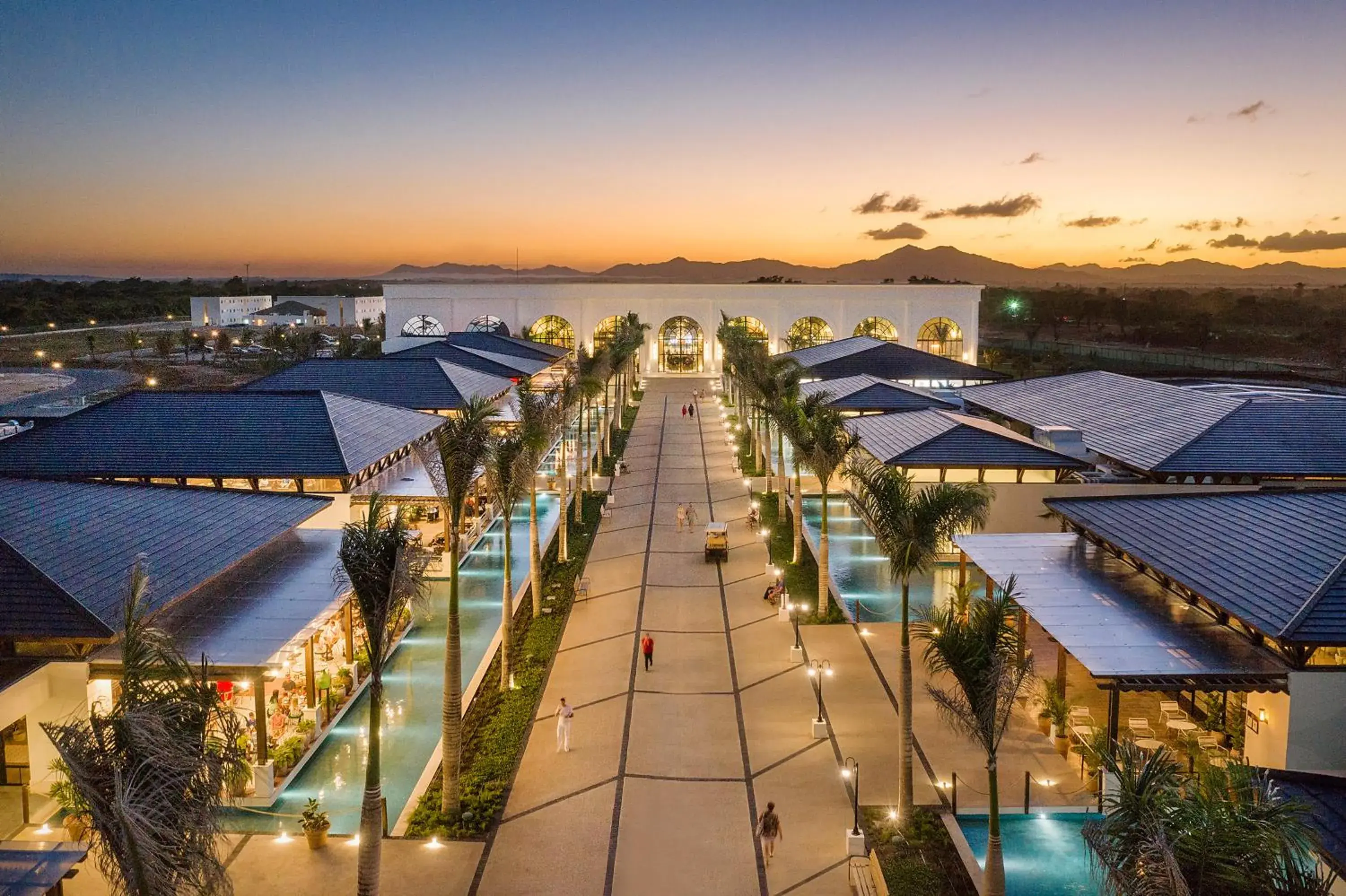 Bird's eye view in Ocean el Faro Resort - All Inclusive Bird's eye view in Ocean el Faro Resort - All Inclusive