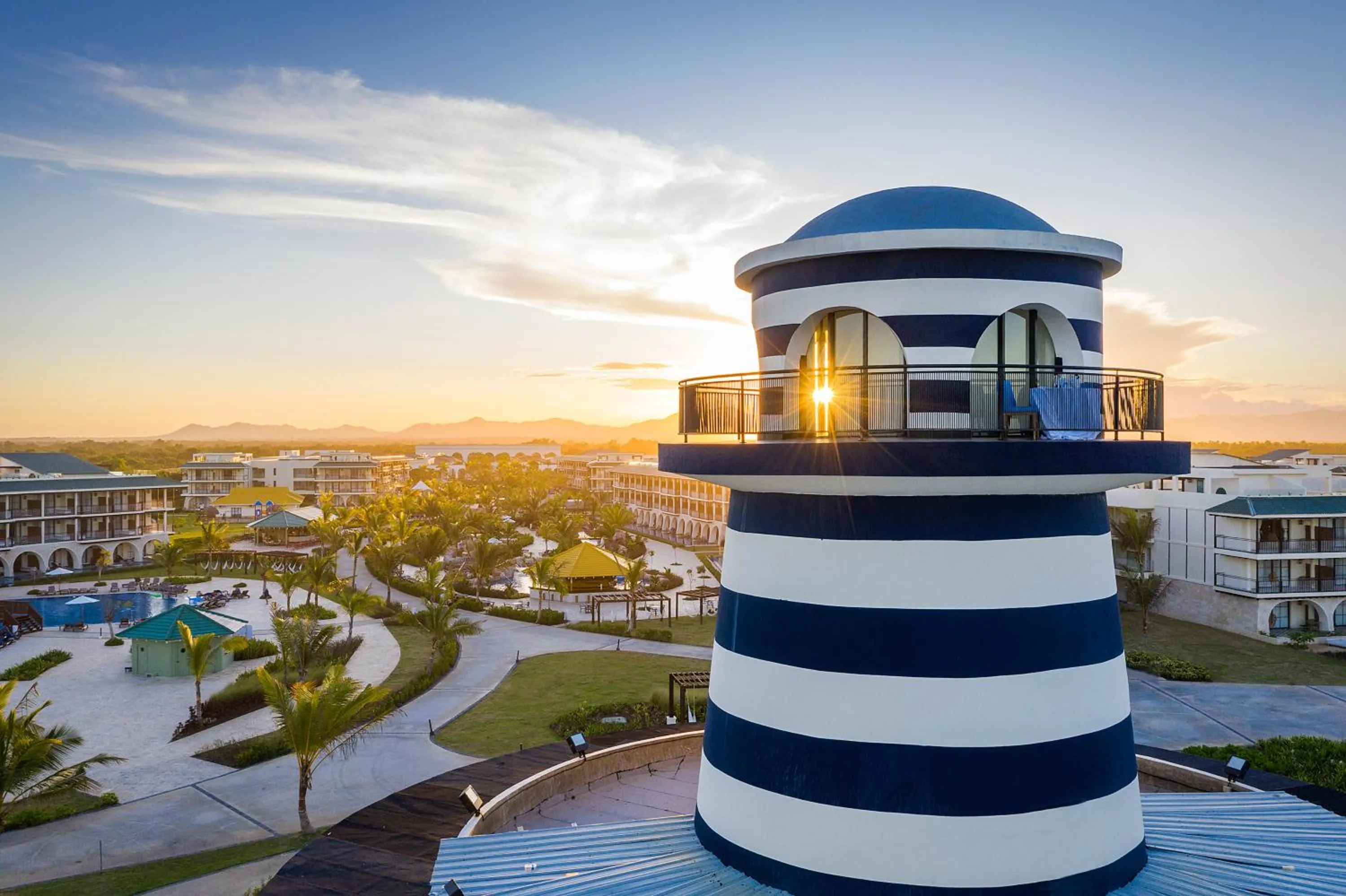 Bird&#x27;s eye view in Ocean el Faro Resort - All Inclusive