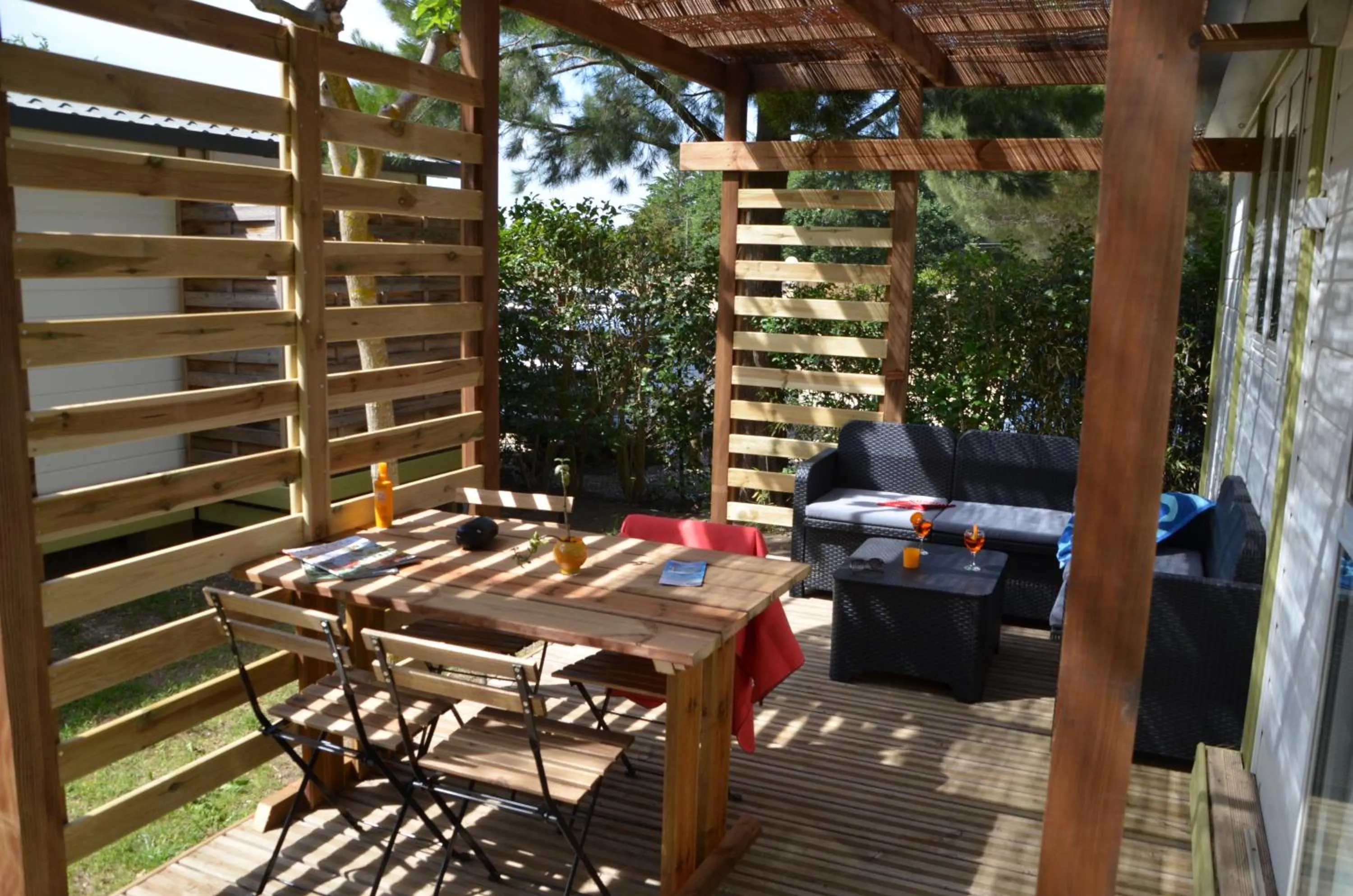 Patio in Domaine La Pinède Enchantée