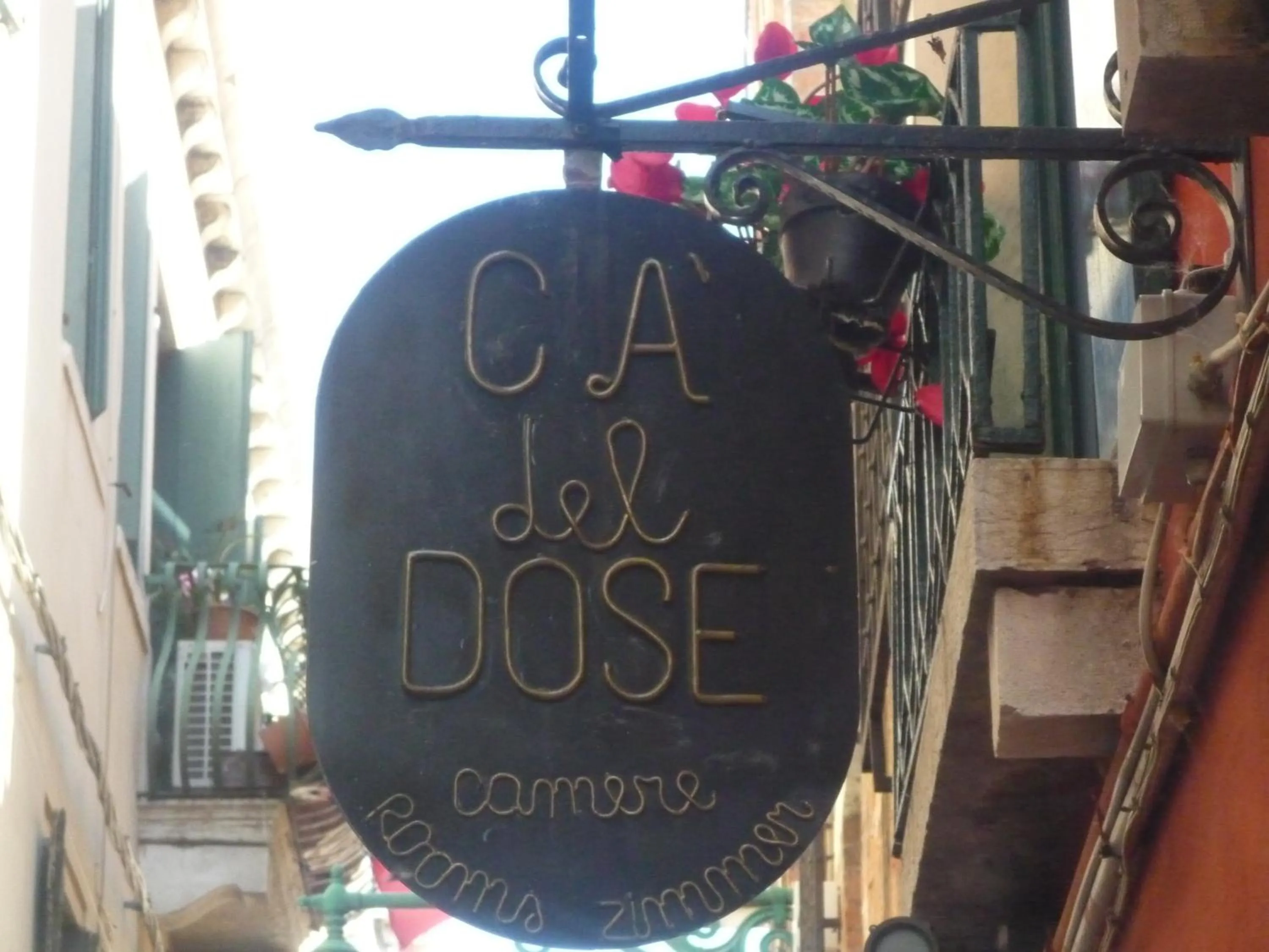 Decorative detail in Cà Del Dose