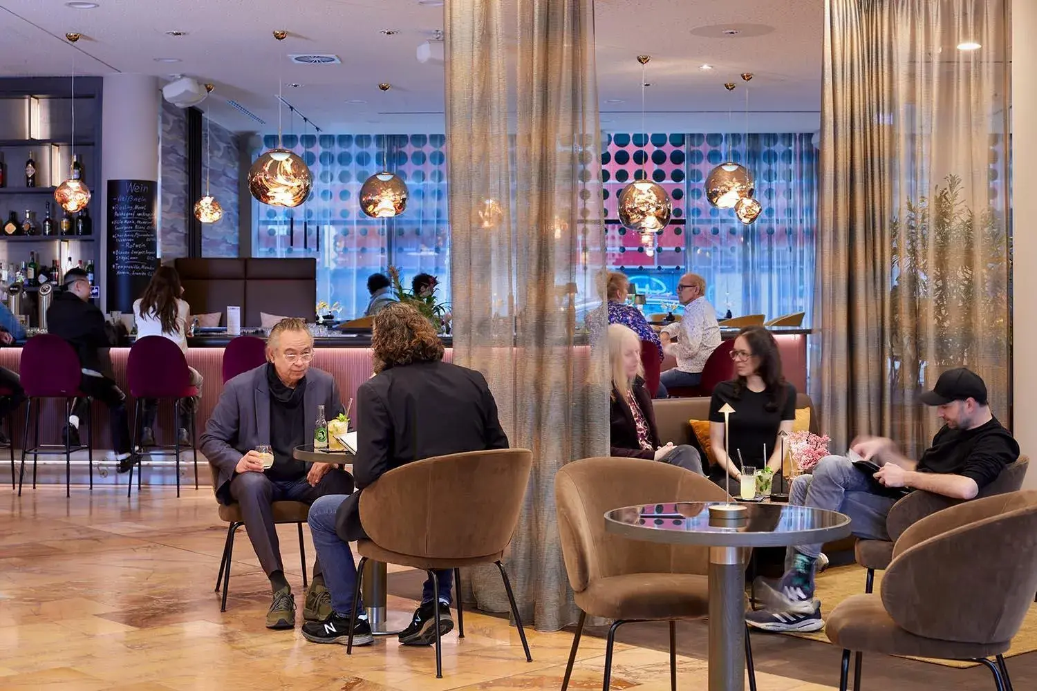 Lobby or reception in ARCOTEL Onyx Hamburg Lobby or reception in ARCOTEL Onyx Hamburg