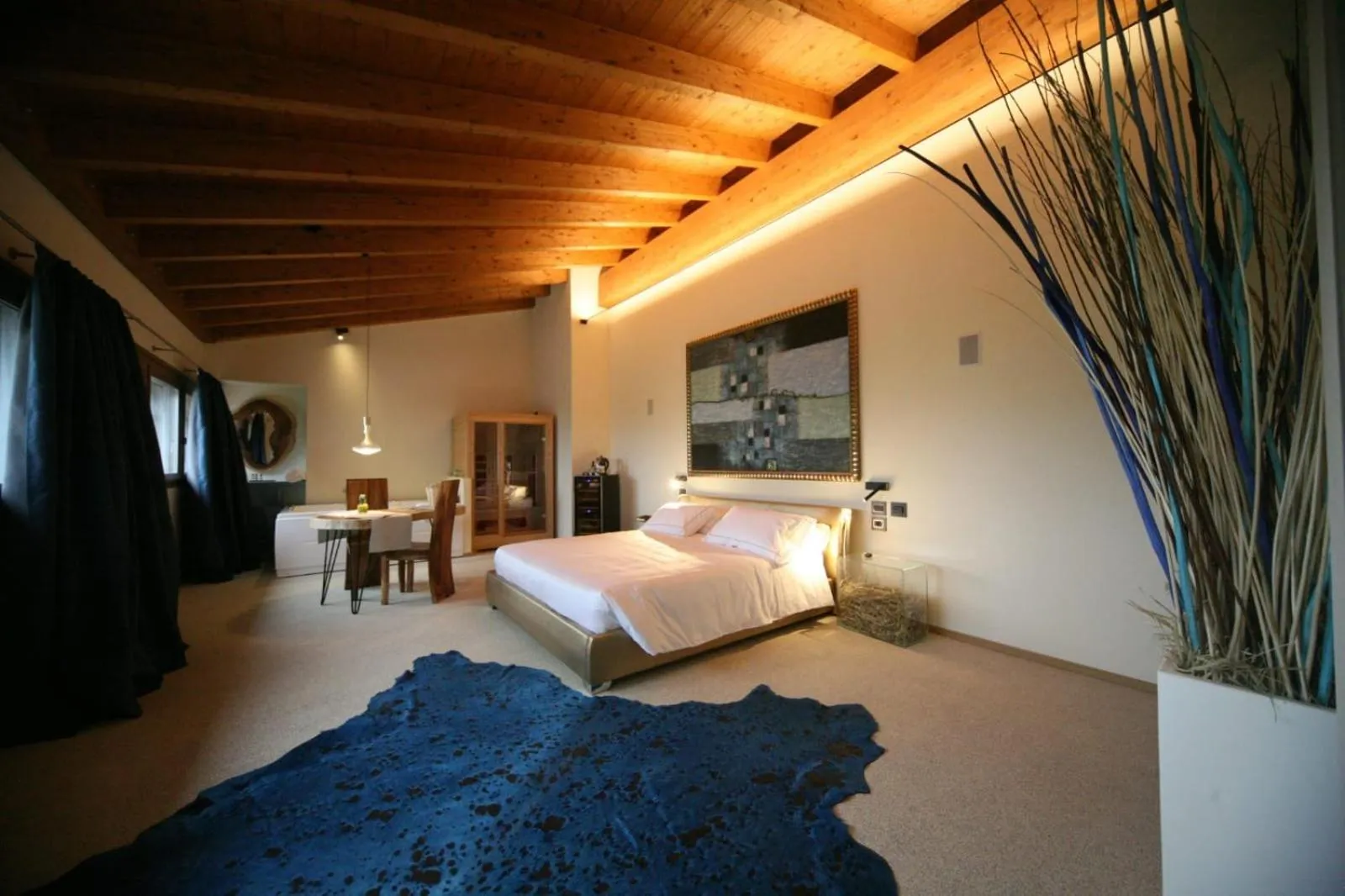 Photo of the whole room, Bed in Locanda Sensi