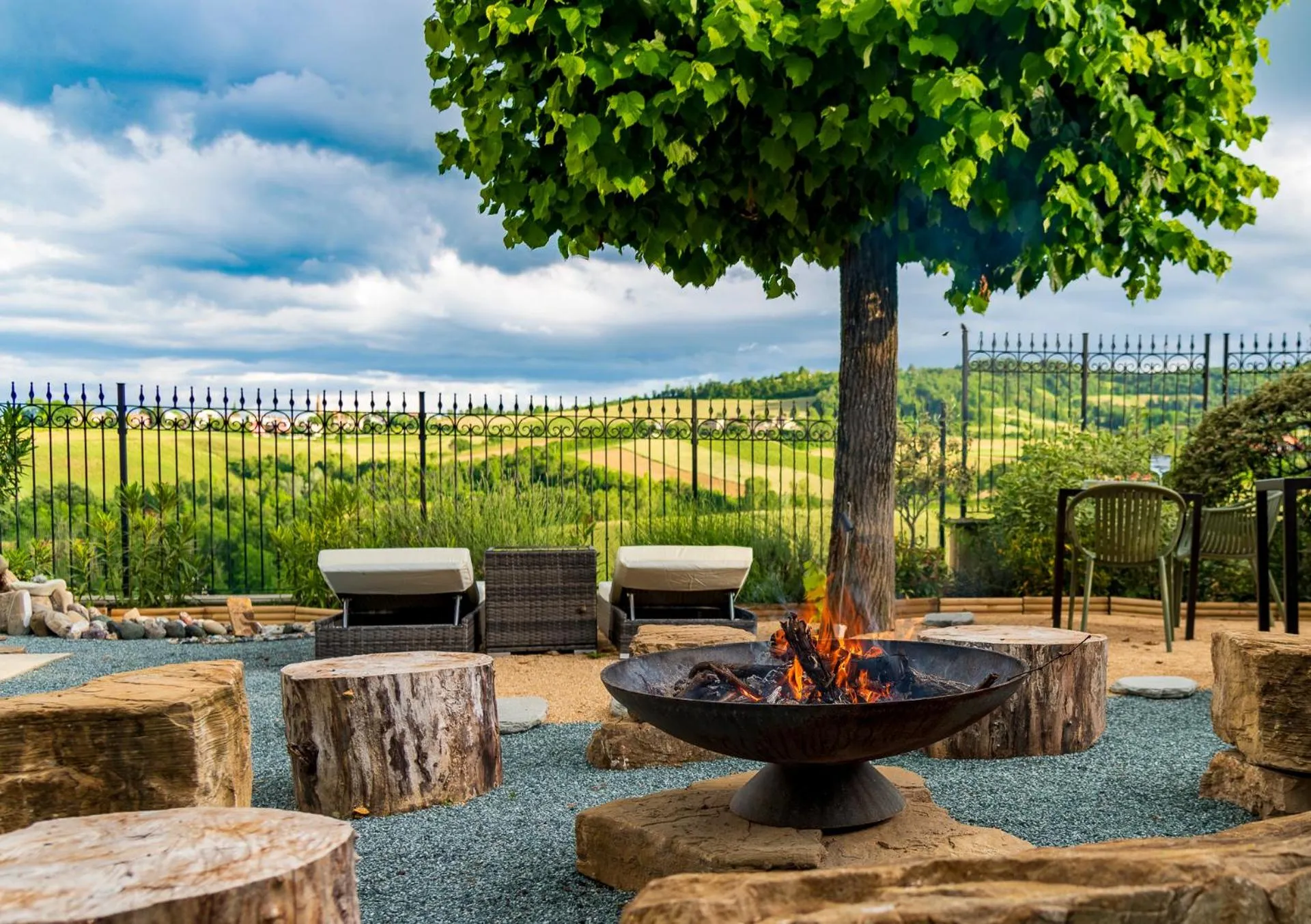 Balcony/Terrace in Locanda Sensi