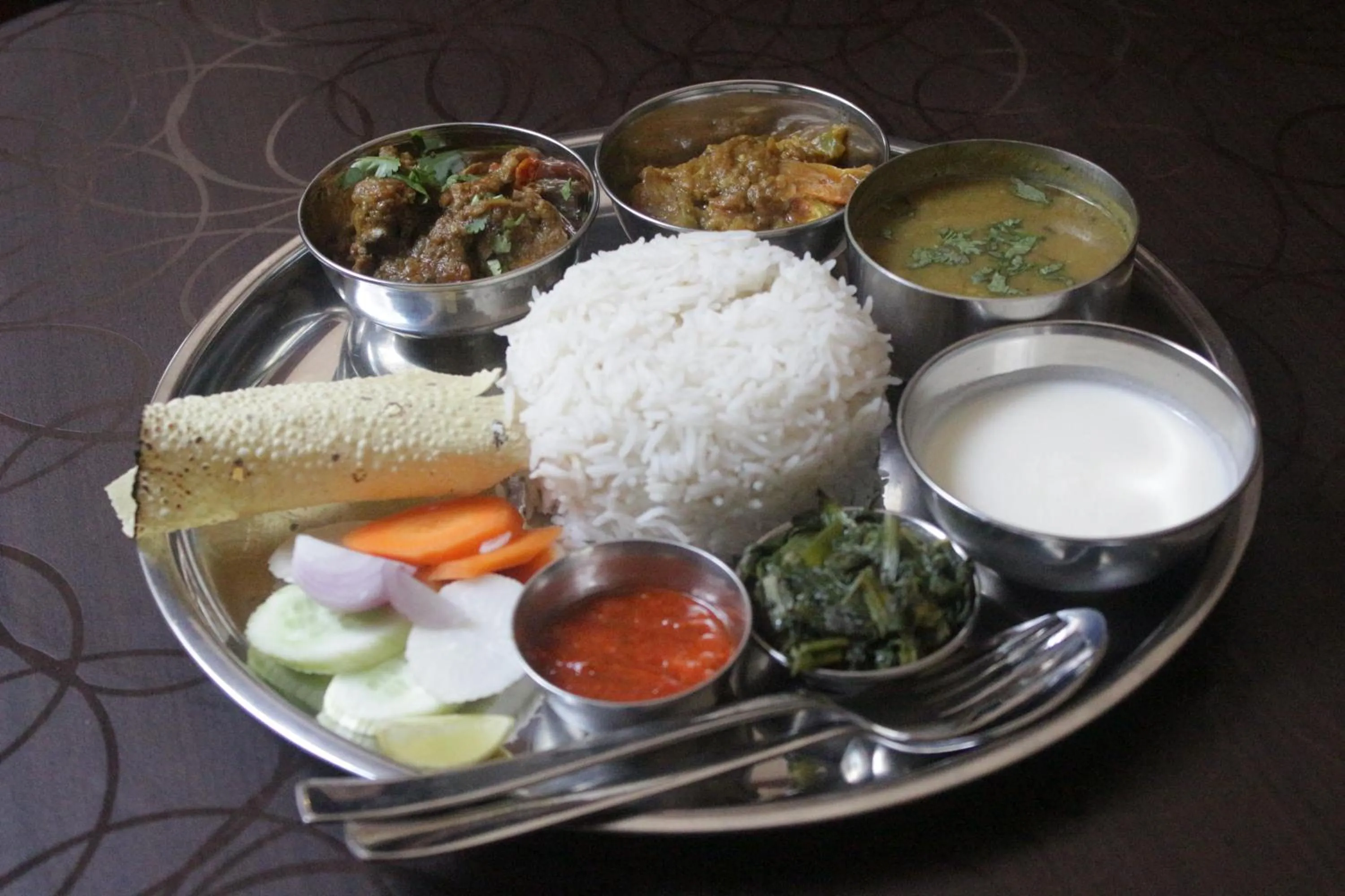 Lunch in Hotel Lapha