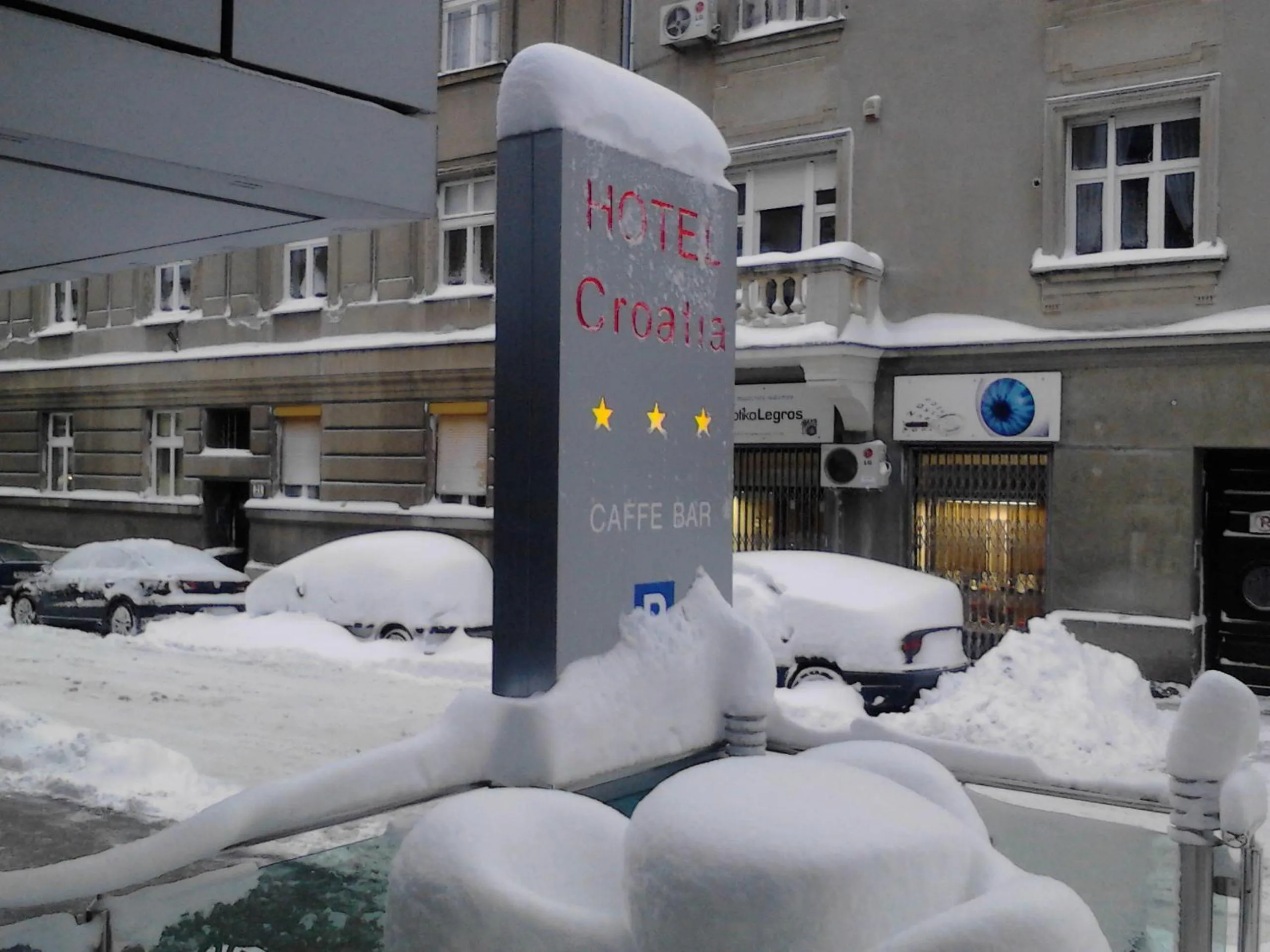 Winter in Hotel Croatia