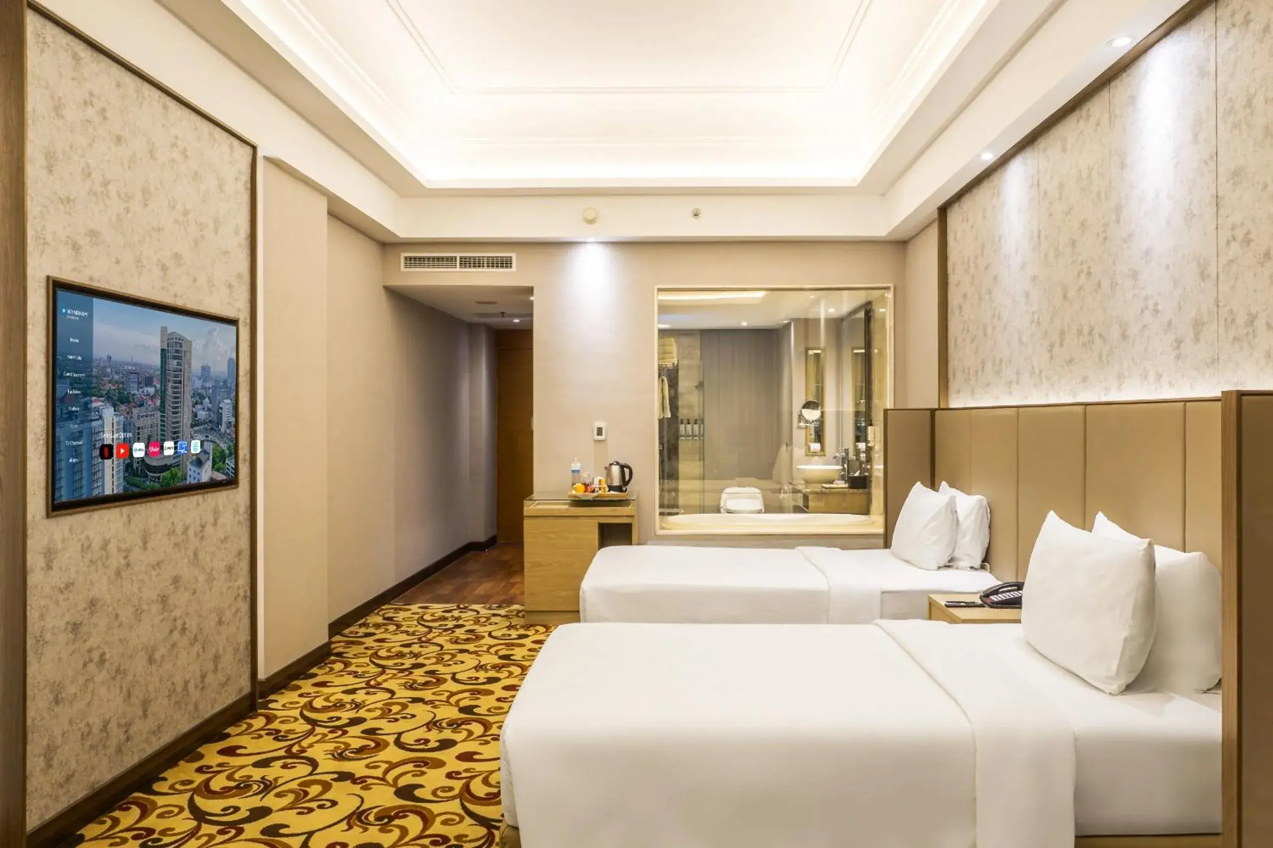 Bed in Wyndham Surabaya Bed in Wyndham Surabaya