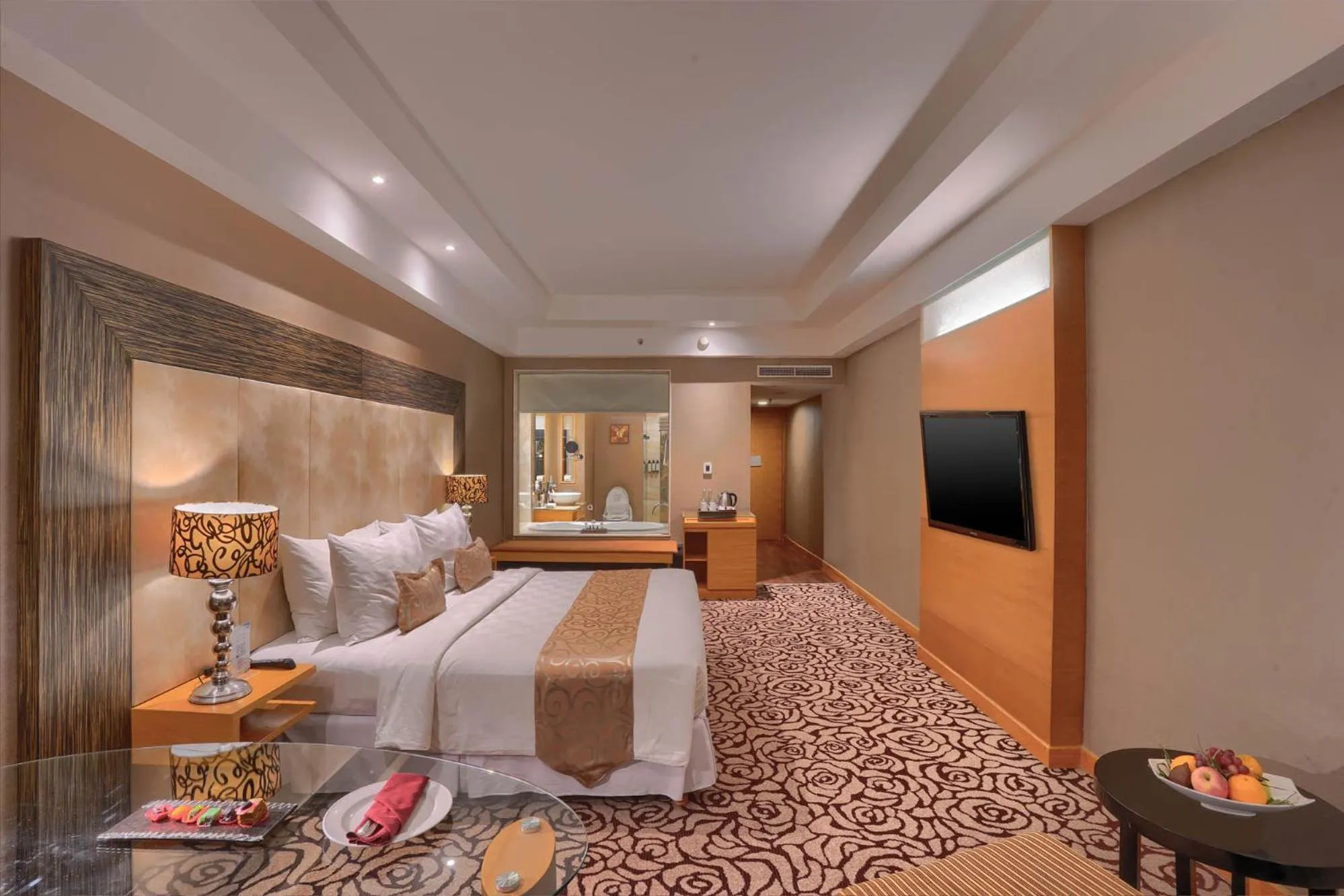 Bed in Wyndham Surabaya