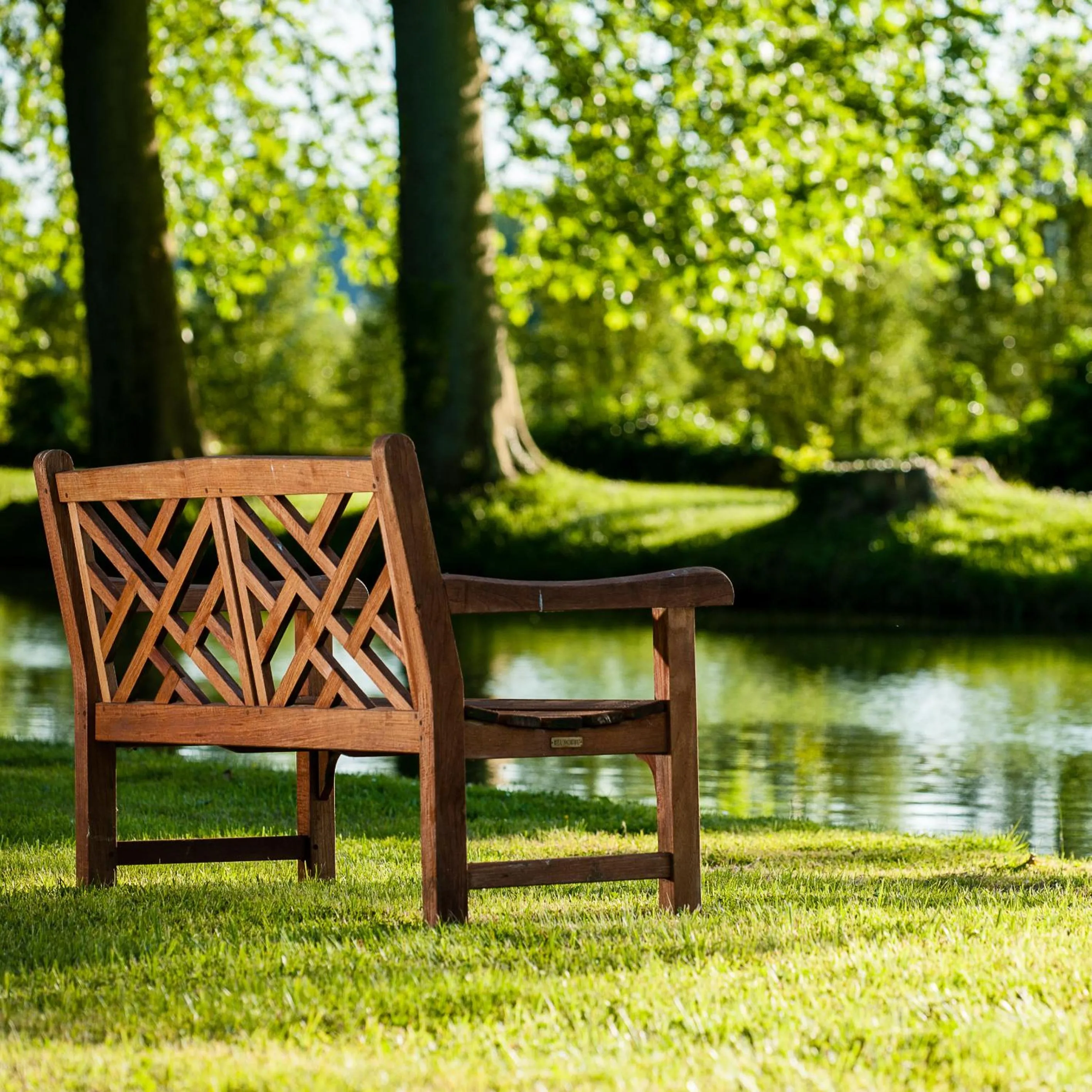 Garden in Château de Courcelles - Relais & Châteaux