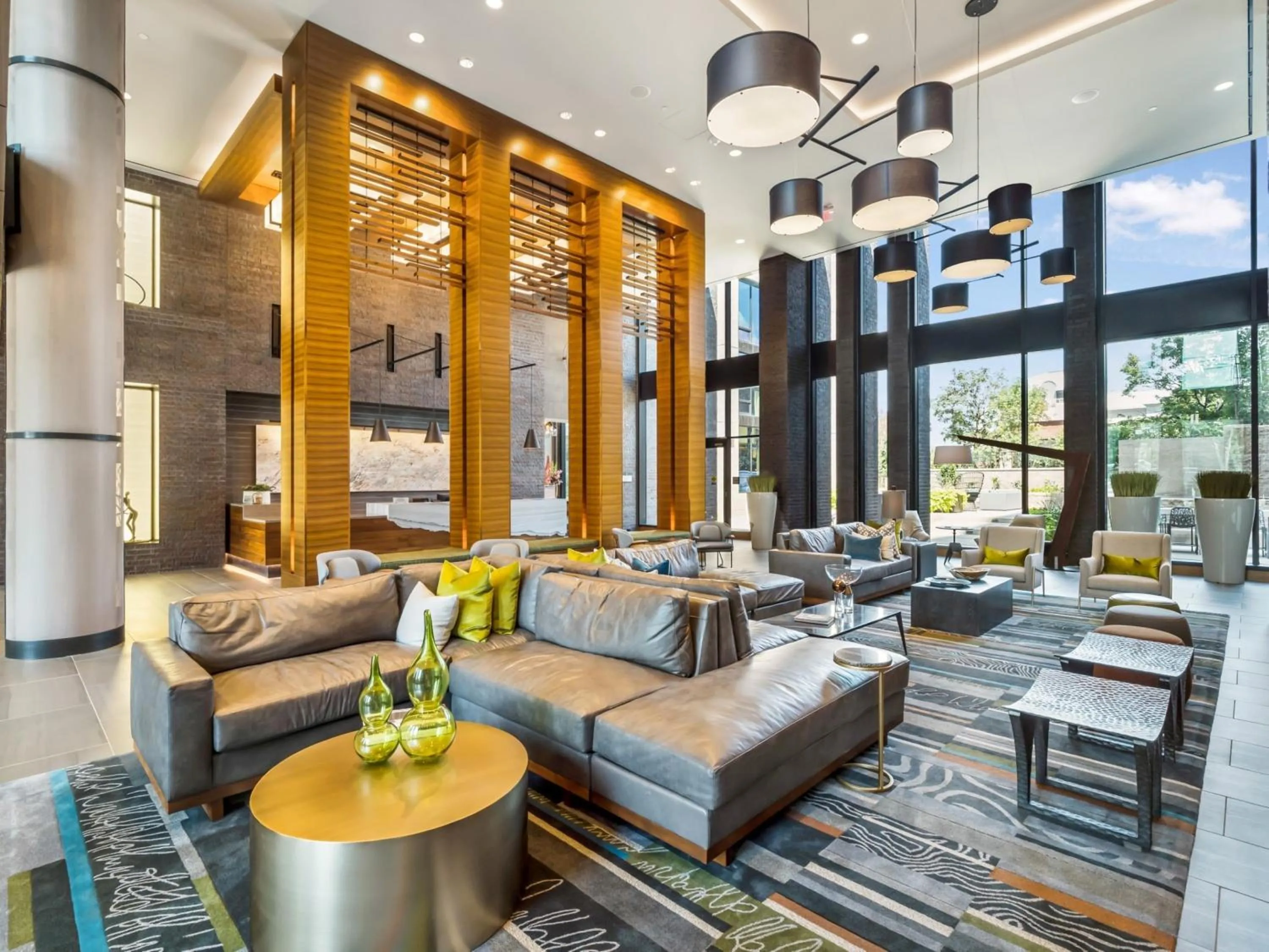 Lobby or reception in Global Luxury Suites at Reston Town Center