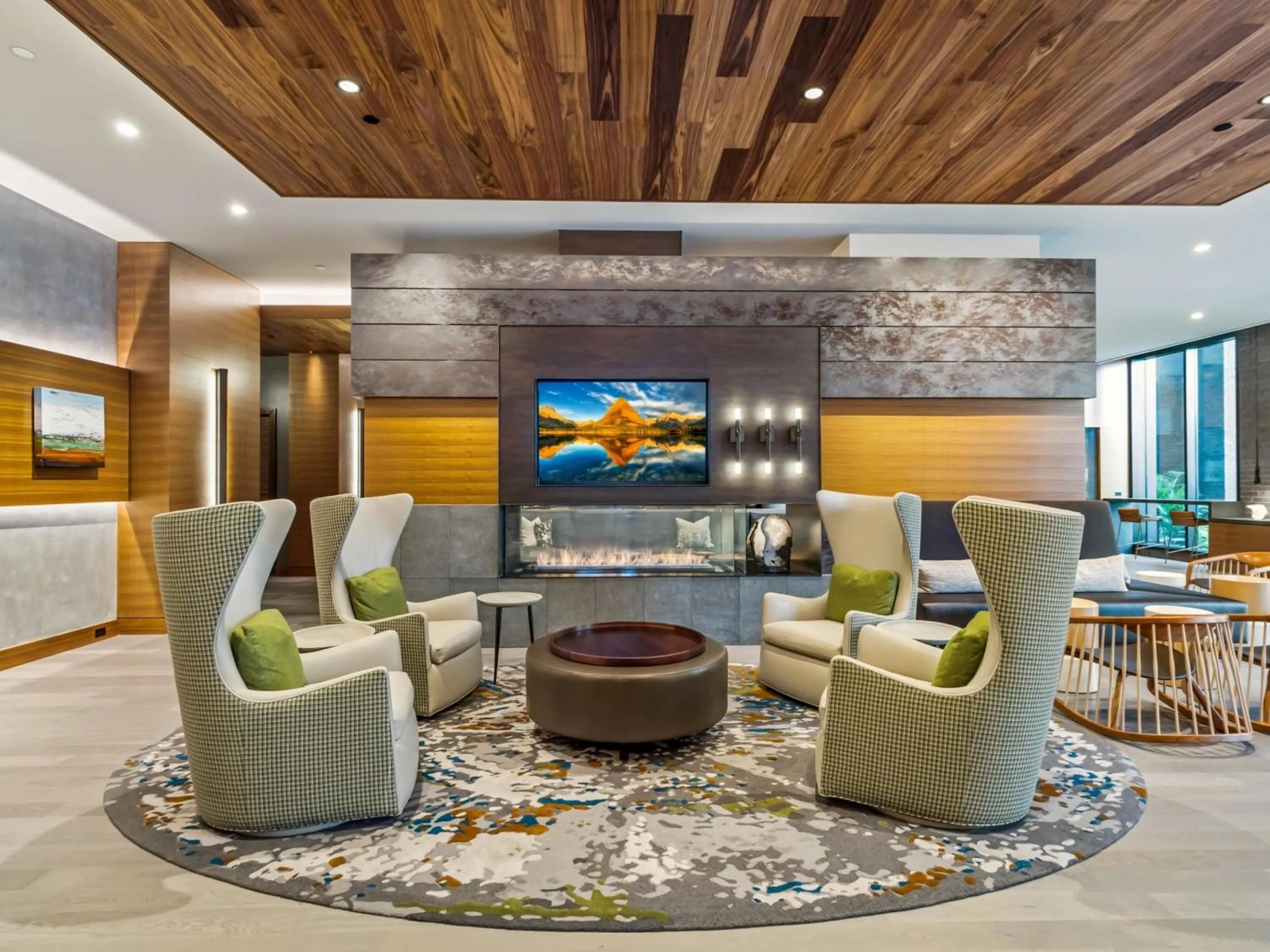 Lobby or reception in Global Luxury Suites at Reston Town Center