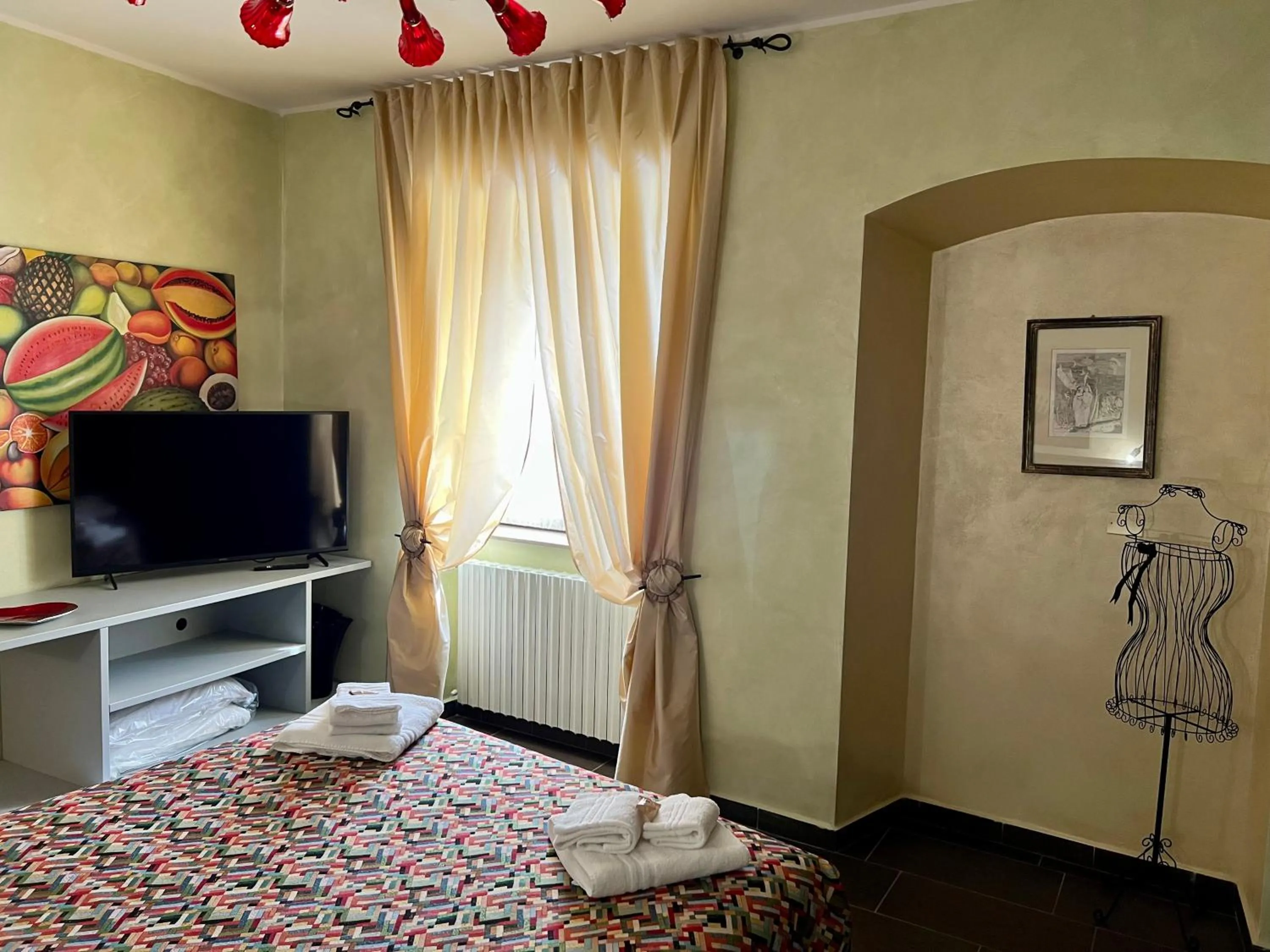 TV and multimedia, Bed in Dimora del Riccio