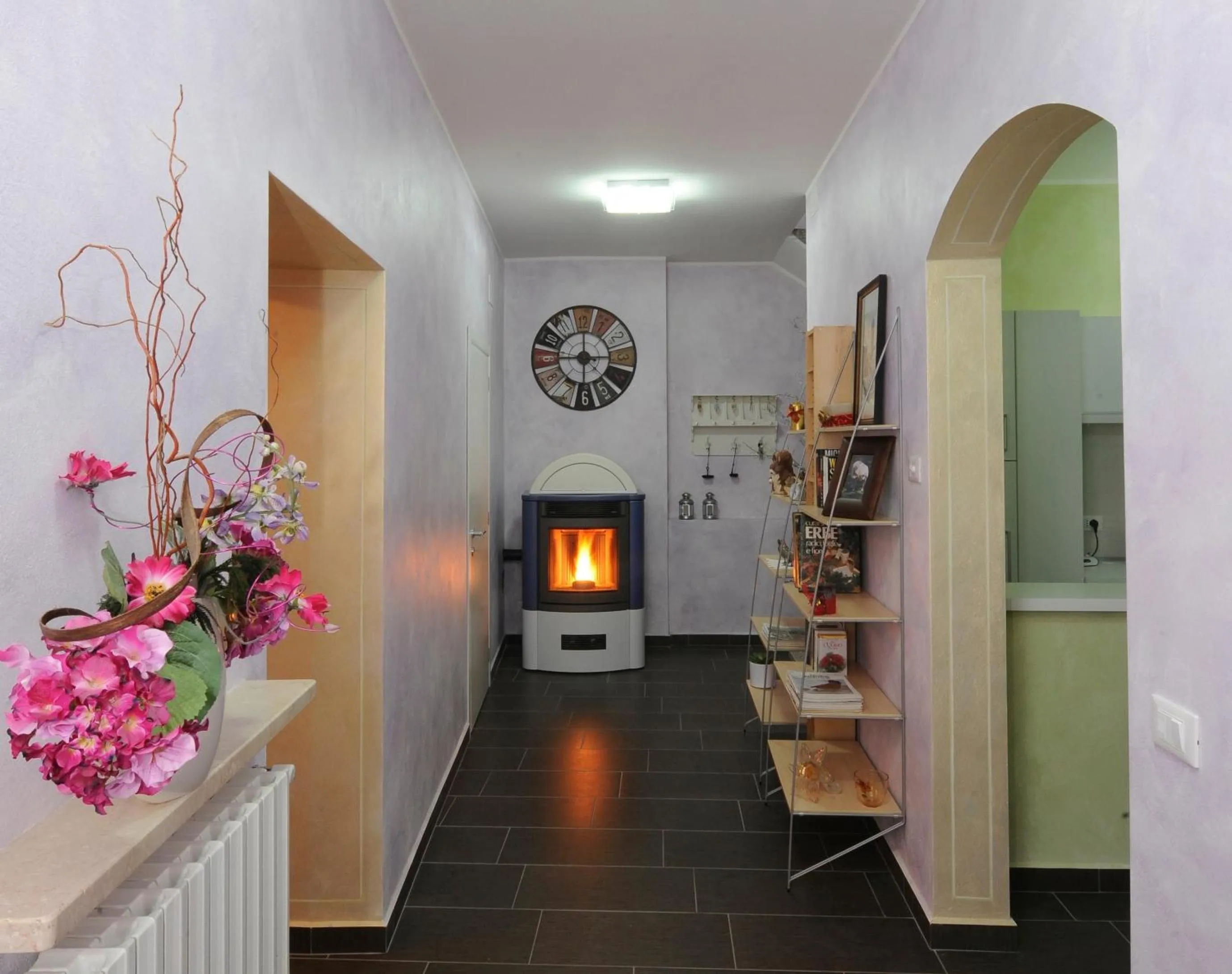 fireplace in Dimora del Riccio