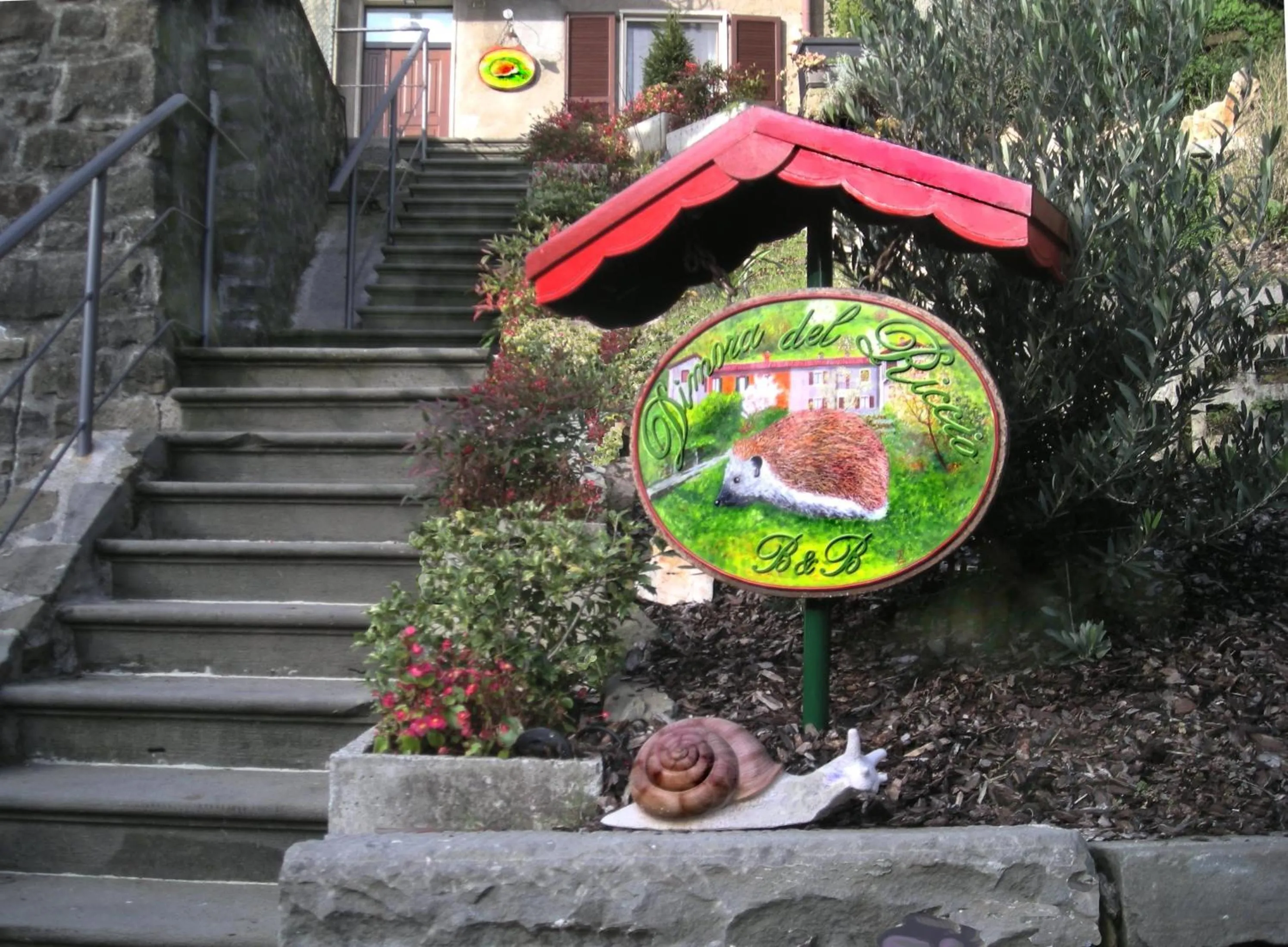 Facade/entrance in Dimora del Riccio