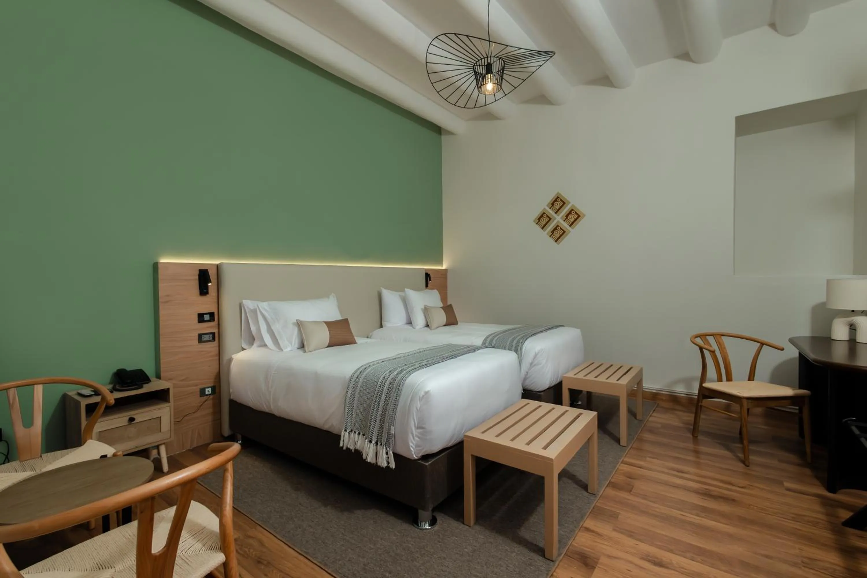 Bed in Hotel Hacienda Sonqori Centro Histórico