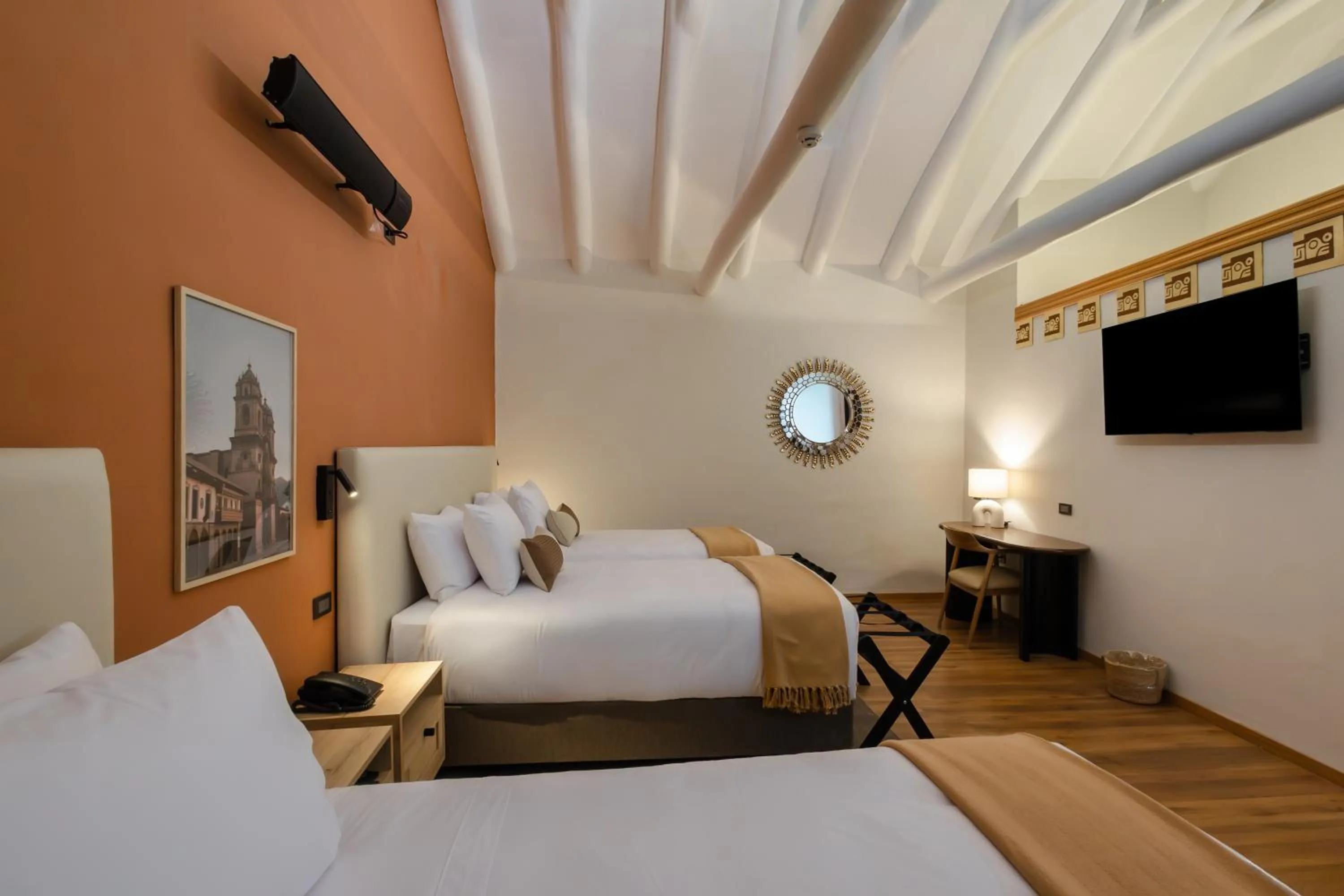 Bedroom, Bed in Hotel Hacienda Sonqori Centro Histórico