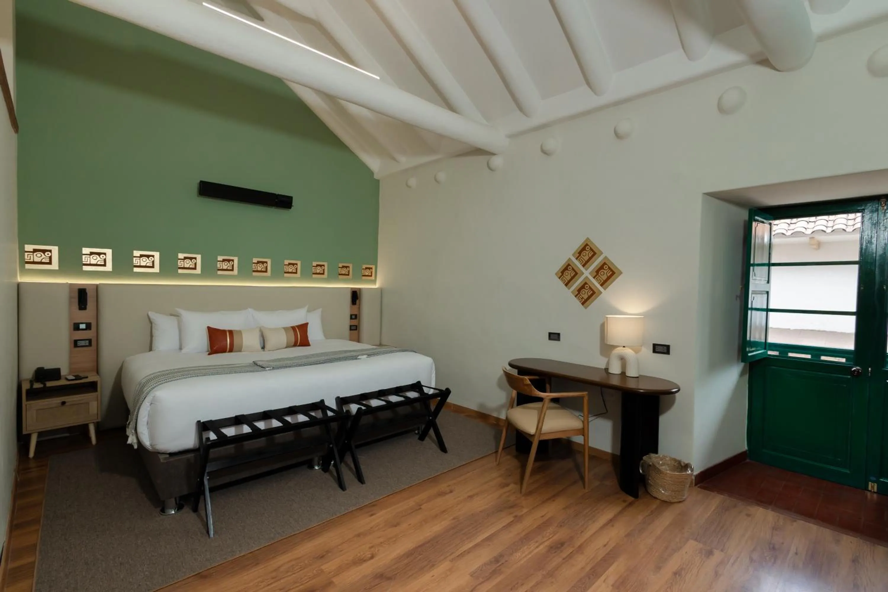 Photo of the whole room, Bed in Hotel Hacienda Sonqori Centro Histórico