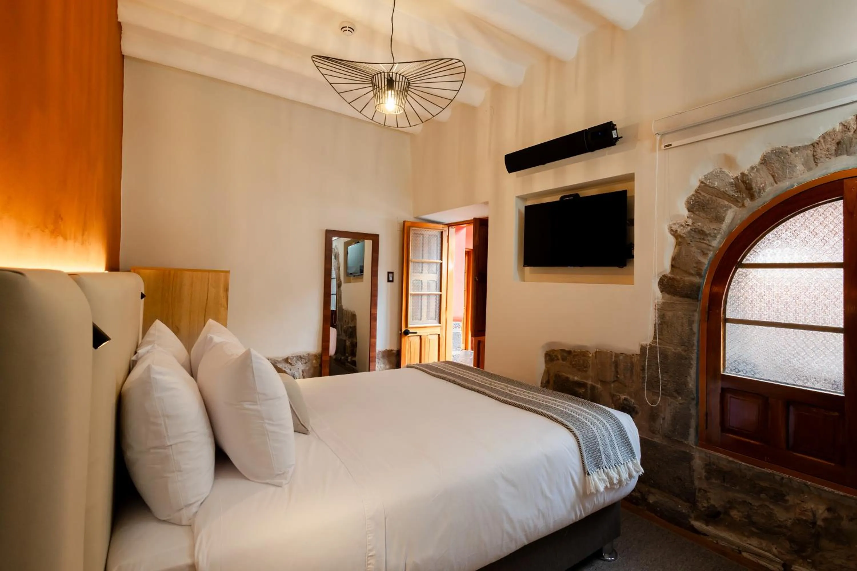 TV and multimedia, Bed in Hotel Hacienda Sonqori Centro Histórico