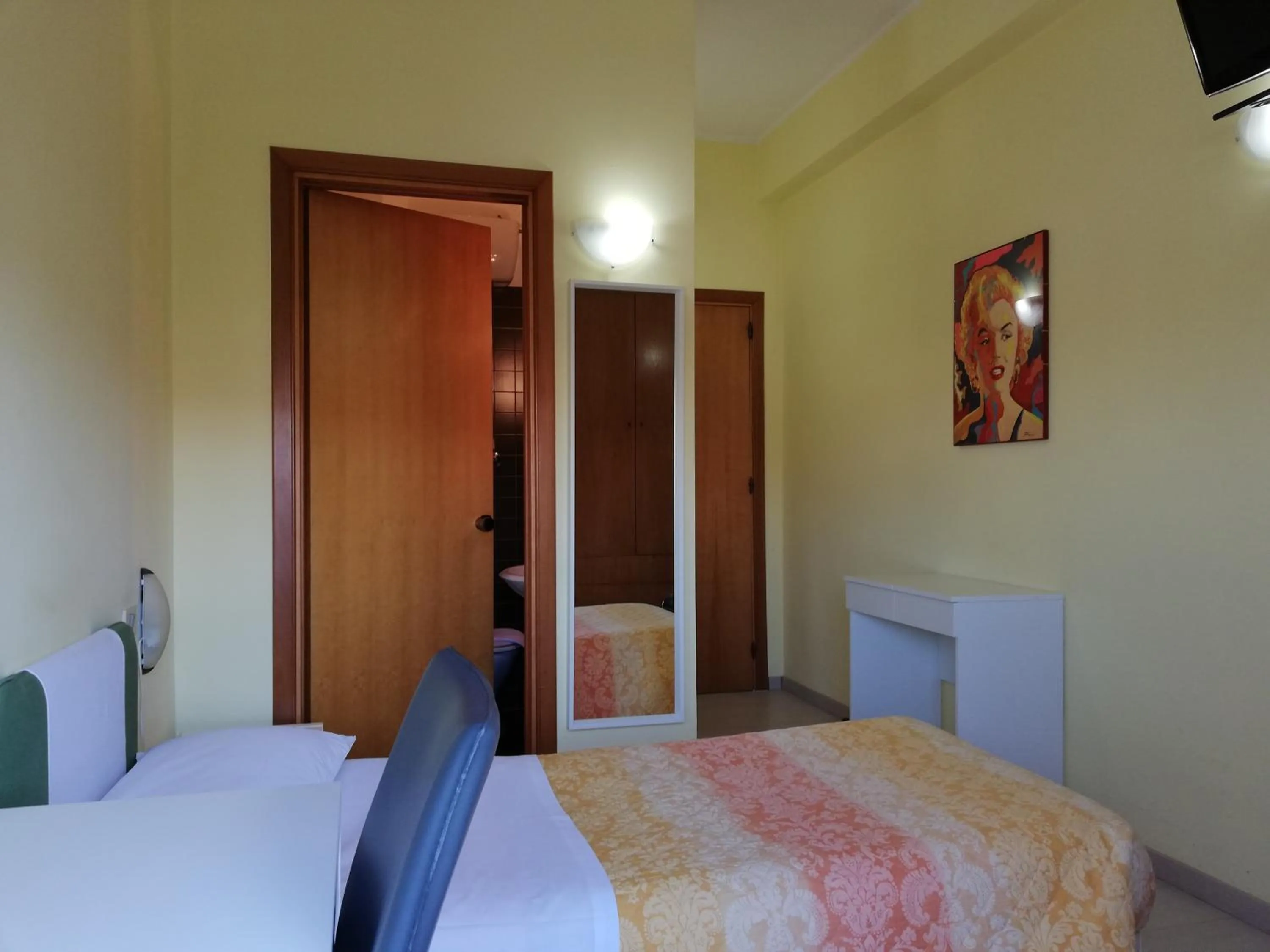 Bedroom, Bed in Albergo Roma