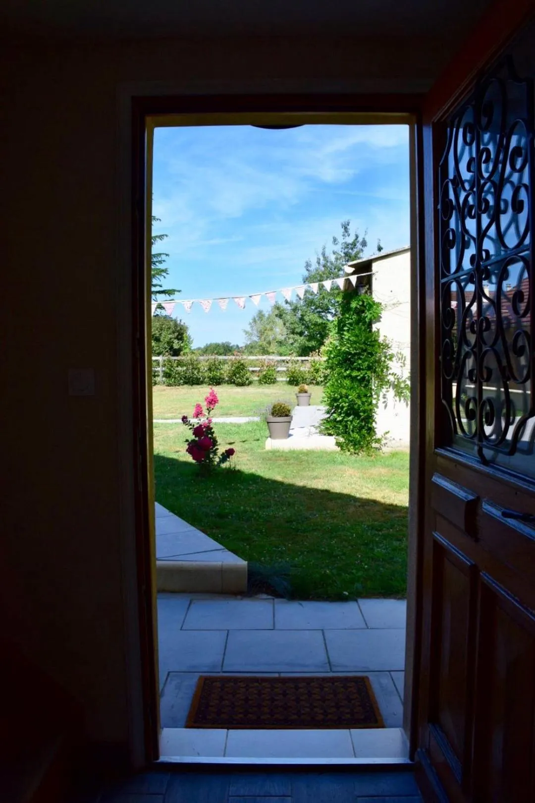 Garden view in Libellule