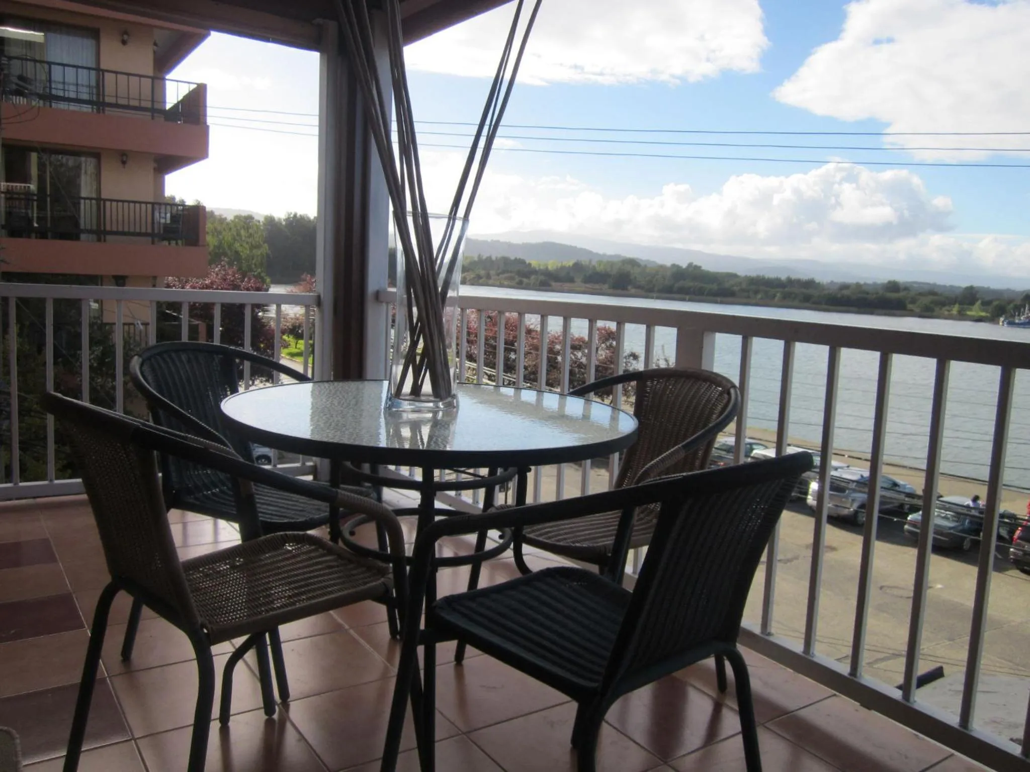 Balcony/Terrace in Hotel Encanto del Río