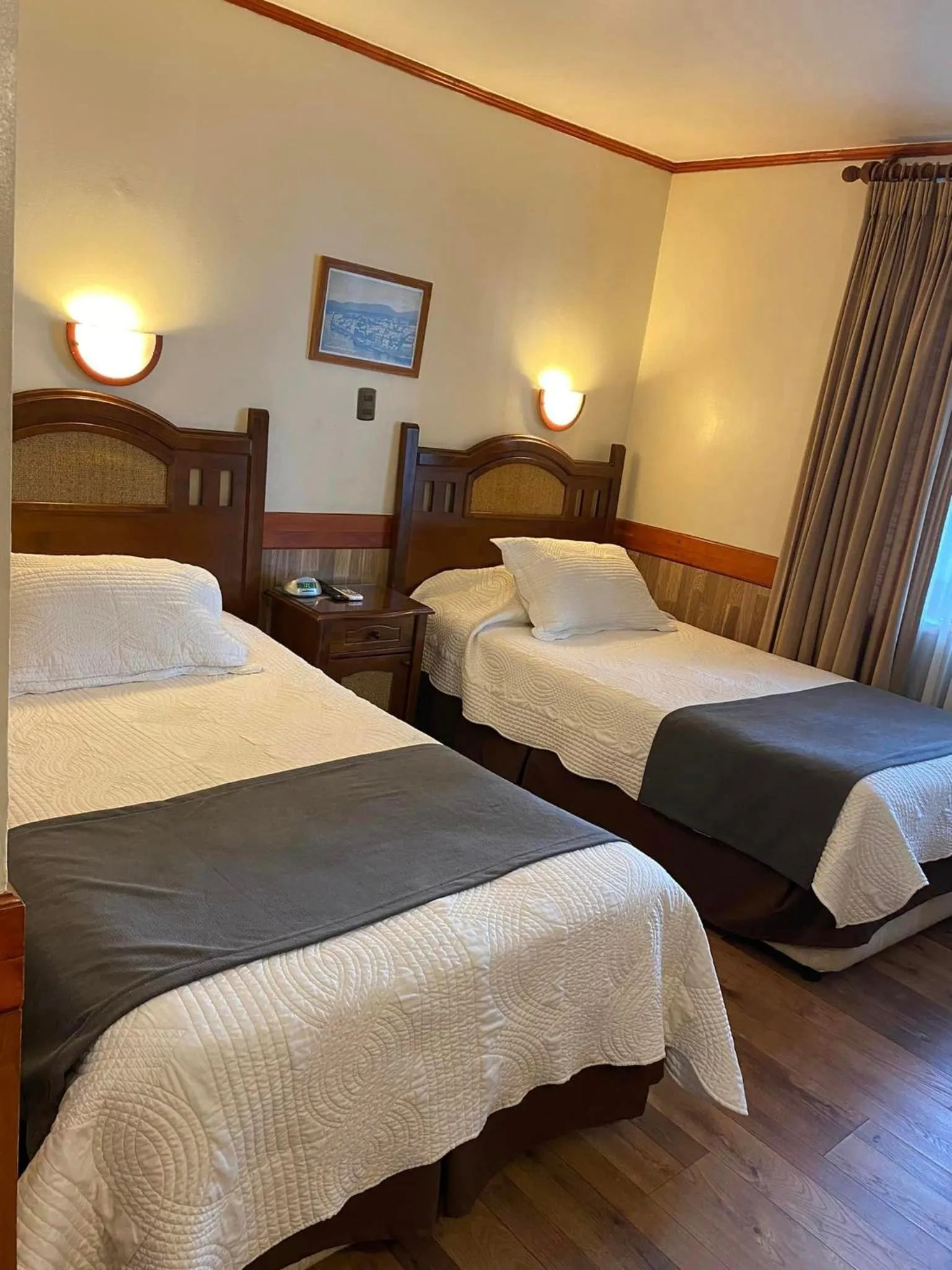 Bed in Hotel Encanto del Río