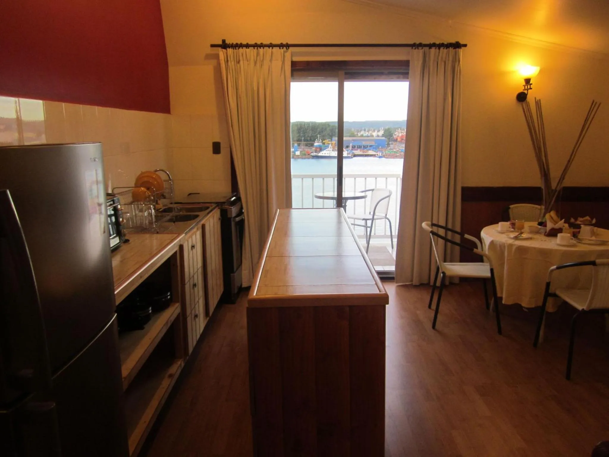 Kitchen or kitchenette in Hotel Encanto del Río