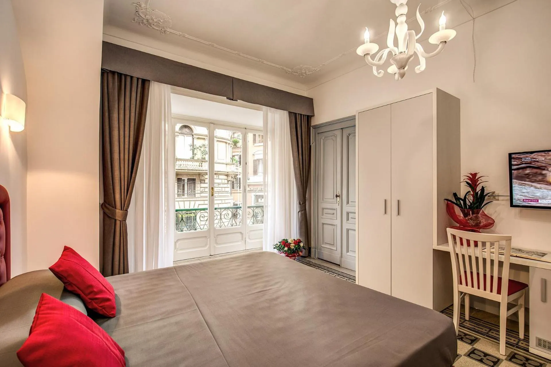 Bedroom in Feronia Guest house