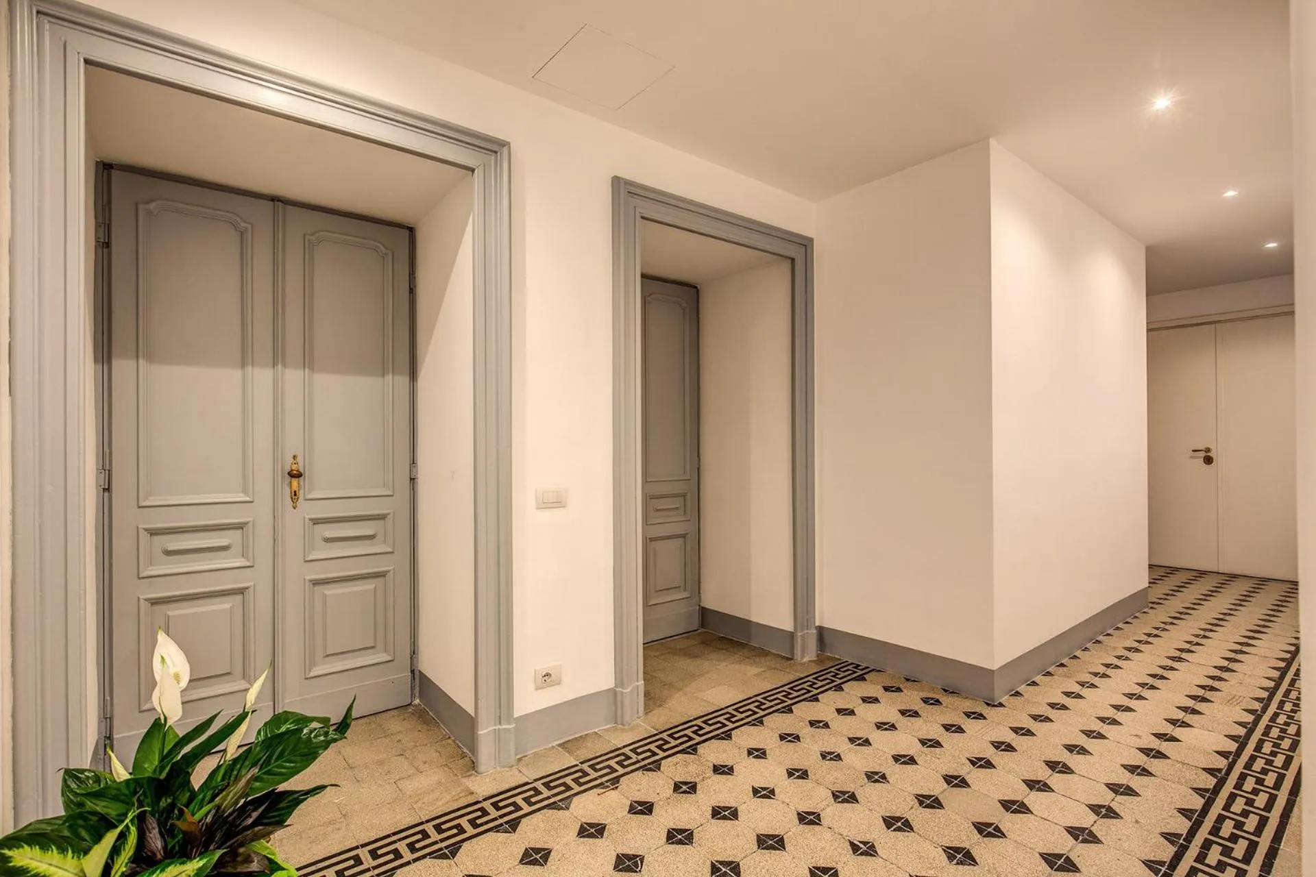 Floor plan in Feronia Guest house