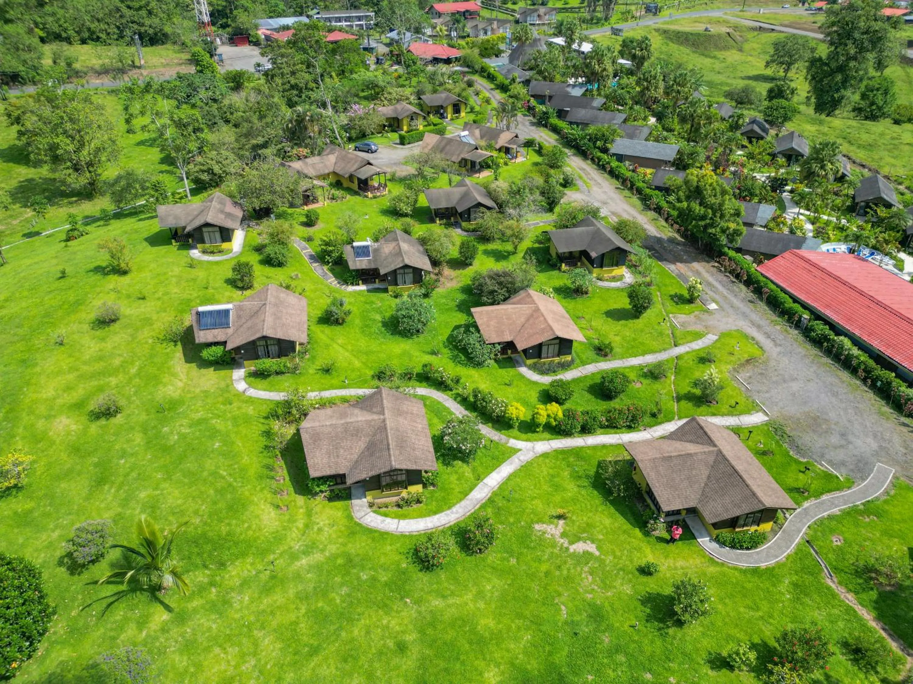 Bird's eye view in Hotel Campo Verde