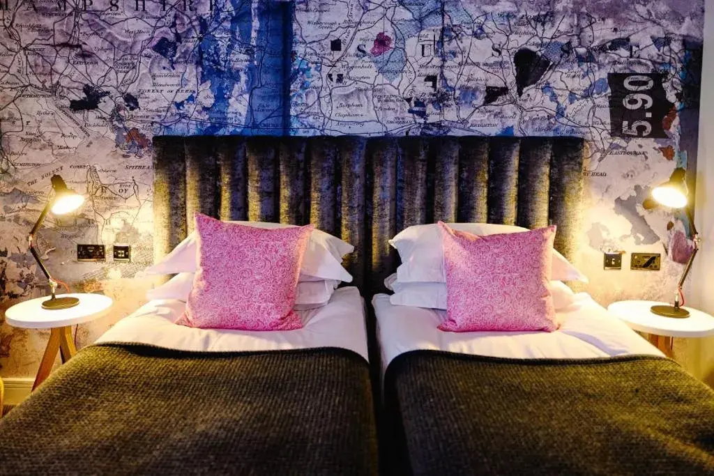 Standard Twin Room in Malmaison Brighton Standard Twin Room in Malmaison Brighton