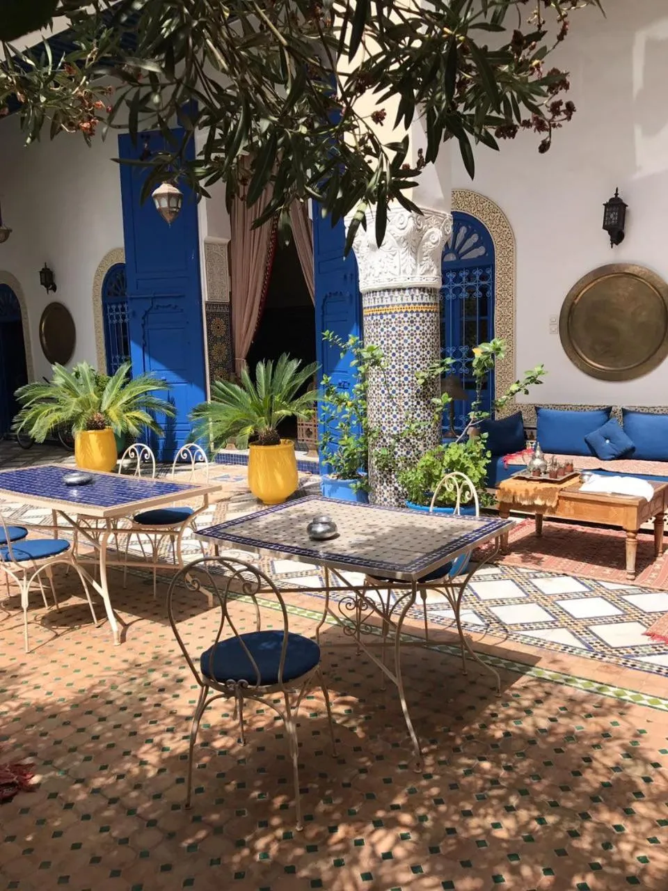 Patio in Riad Jean Claude